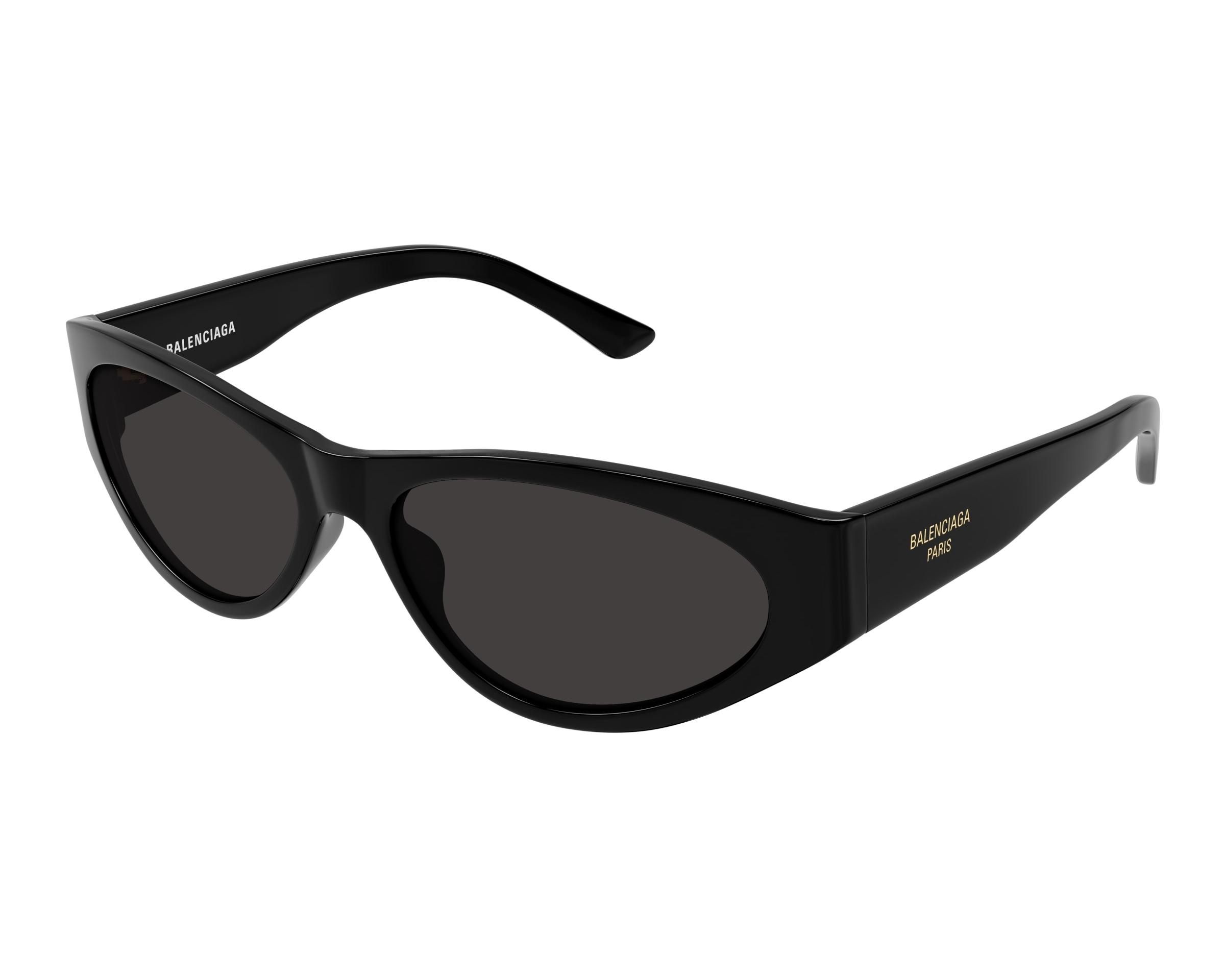 Balenciaga BB0367S 001 60-17 Negra  vista de frente