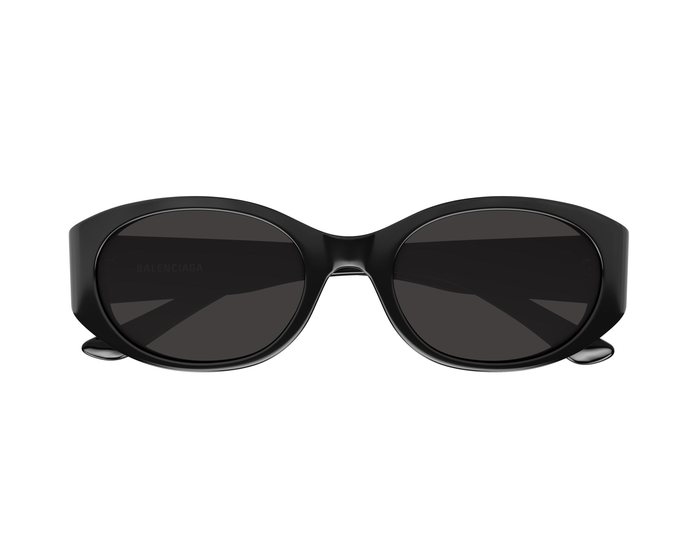 Balenciaga BB0369SK 001 55-20 Negra  vista de perfil