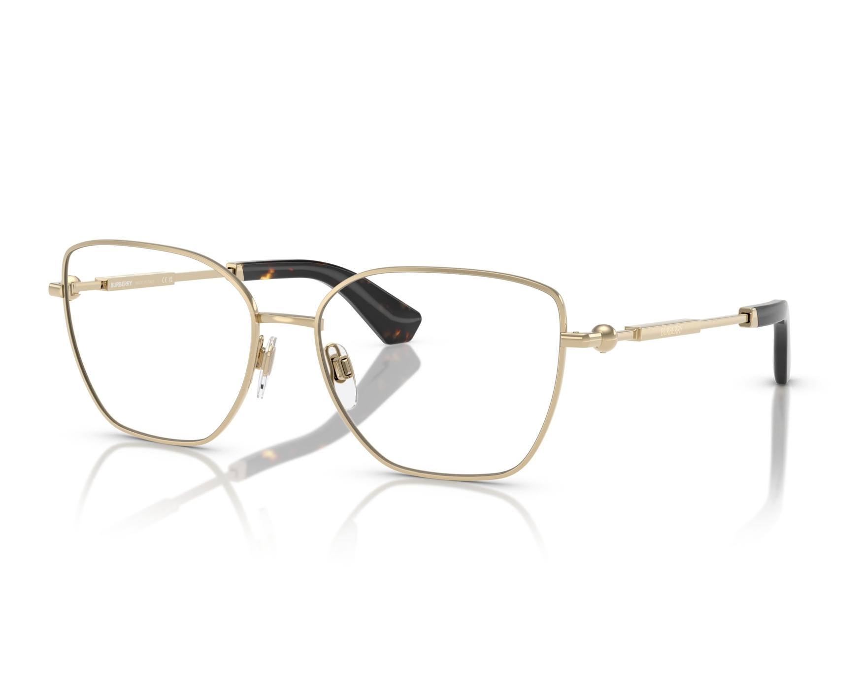 Burberry BE1390 1109 54-16 Oro  Vista de 360 grados 6