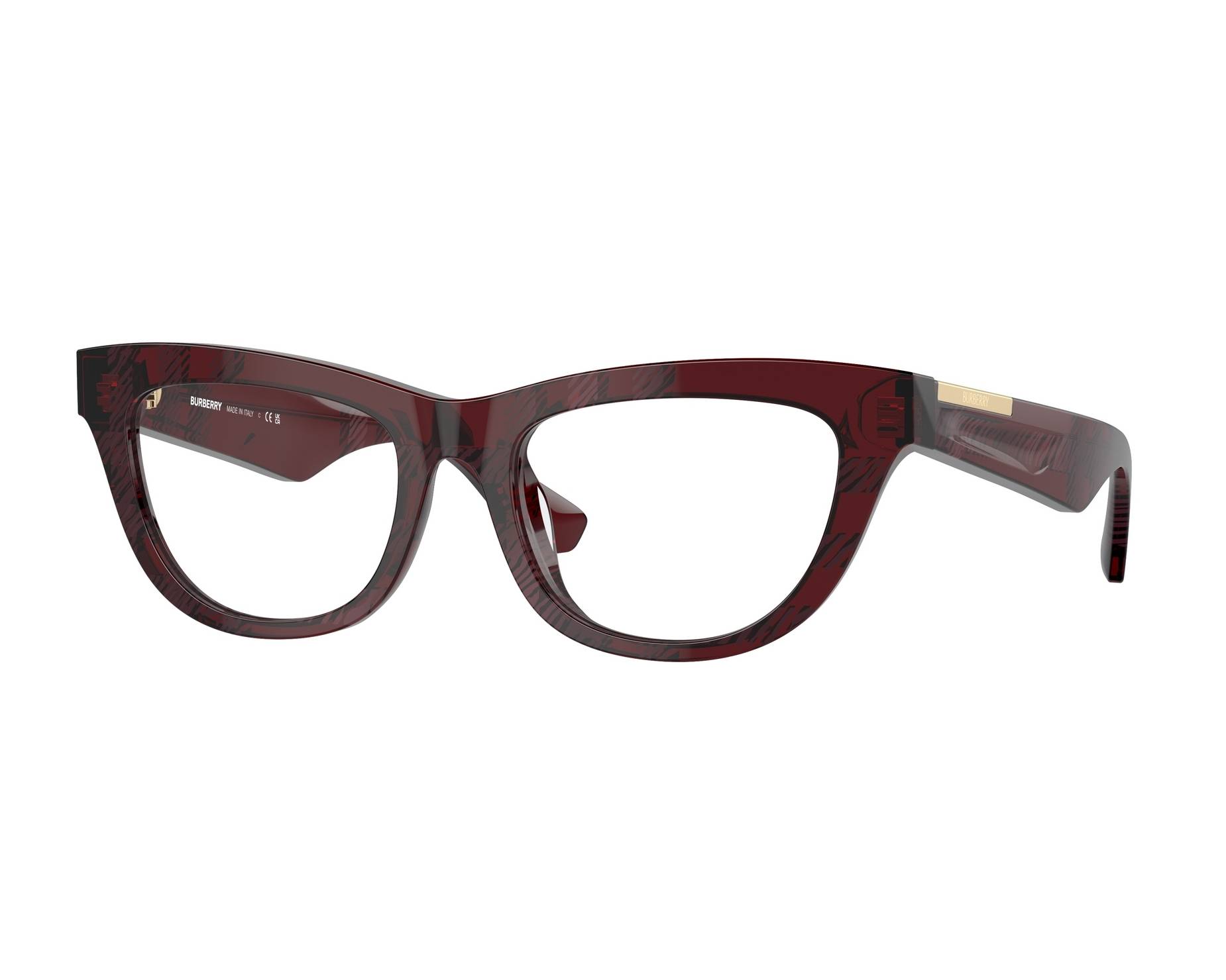 Burberry BE2406U 4115 52-18 Red  Vista de 360 grados 1