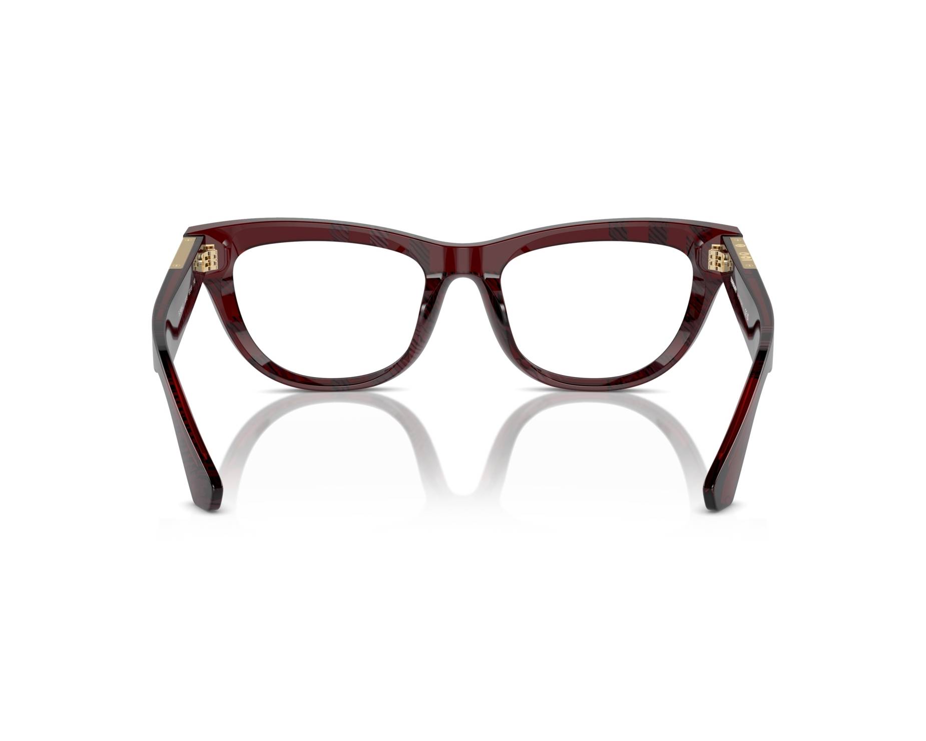 Burberry BE2406U 4115 52-18 Red  Vista de 360 grados 4