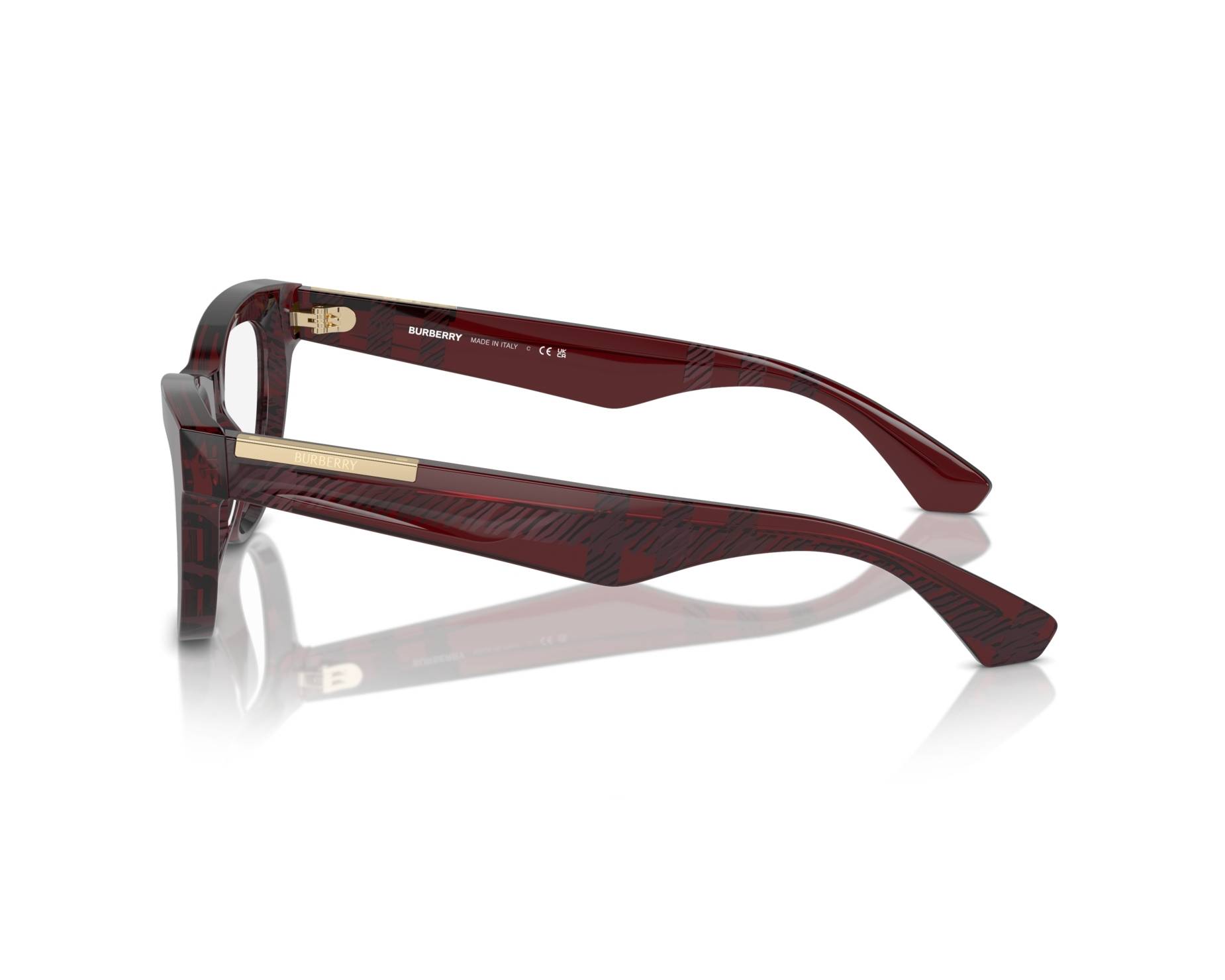 Burberry BE2406U 4115 52-18 Red  Vista de 360 grados 7