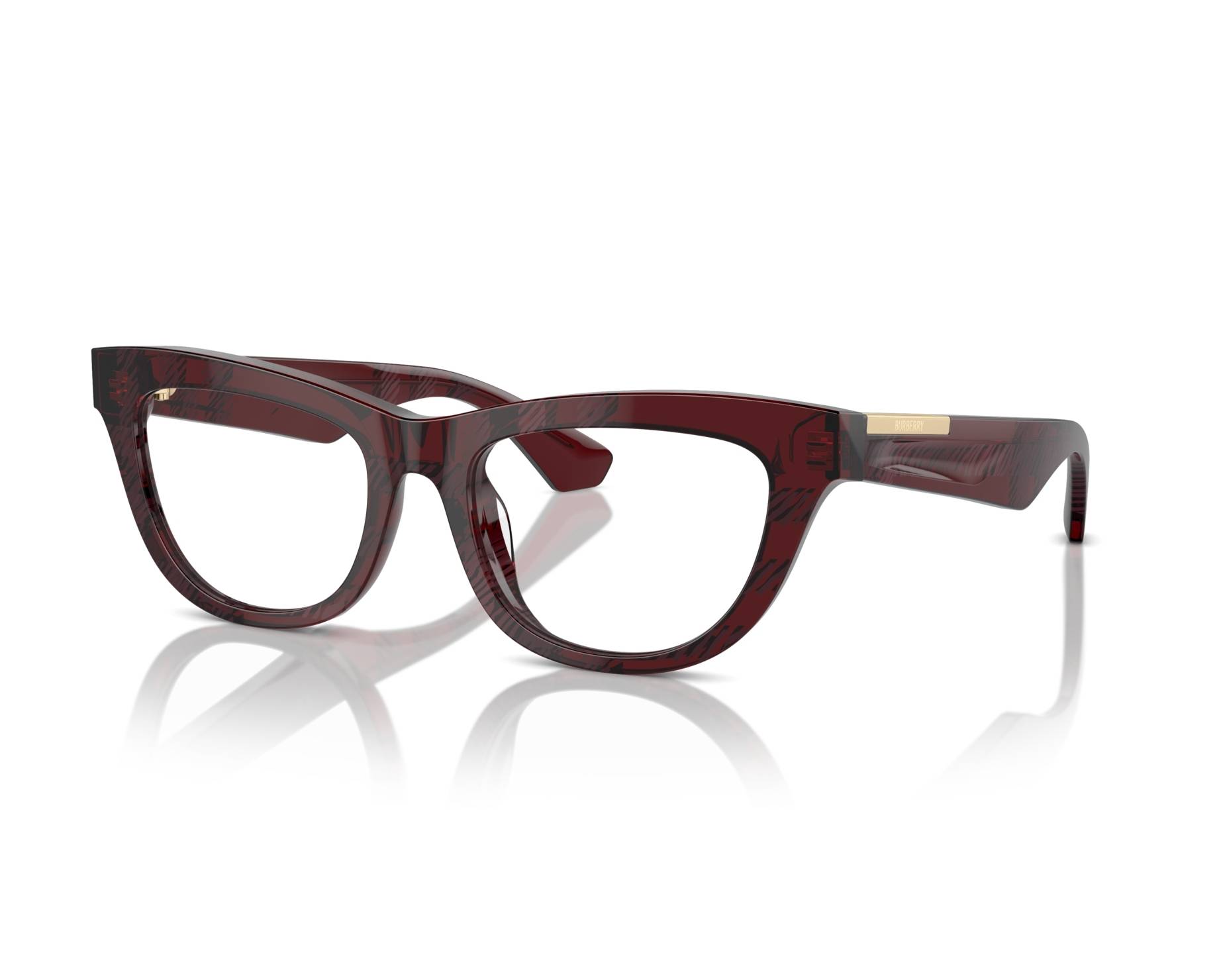 Burberry BE2406U 4115 52-18 Red  Vista de 360 grados 8