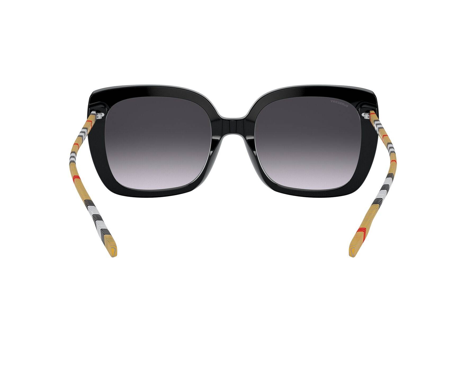 Burberry BE-4323 38538G 54-20 Negra Check Vista de 360 grados 7