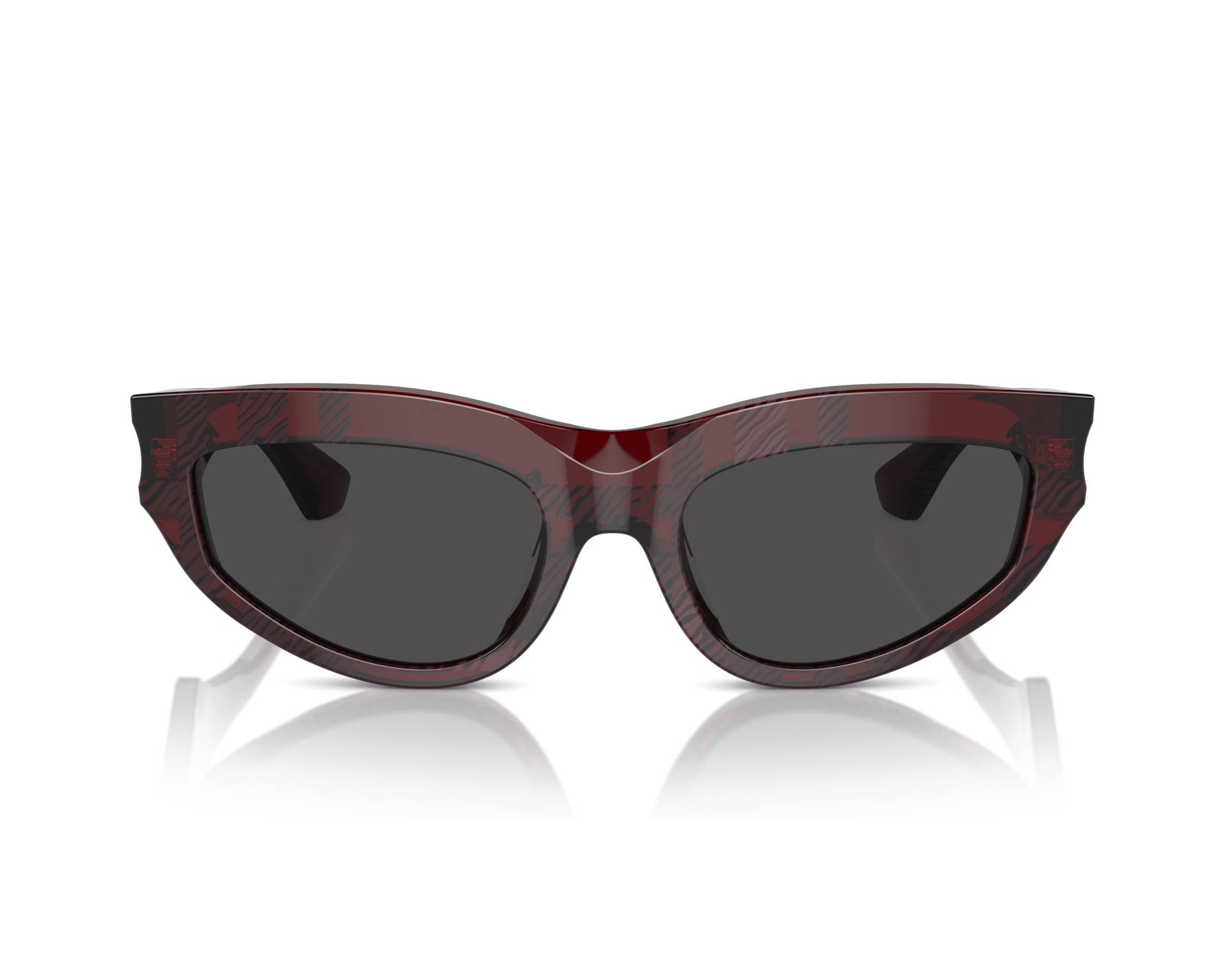Burberry BE4425U 411587 55-19 rot  vista lateral