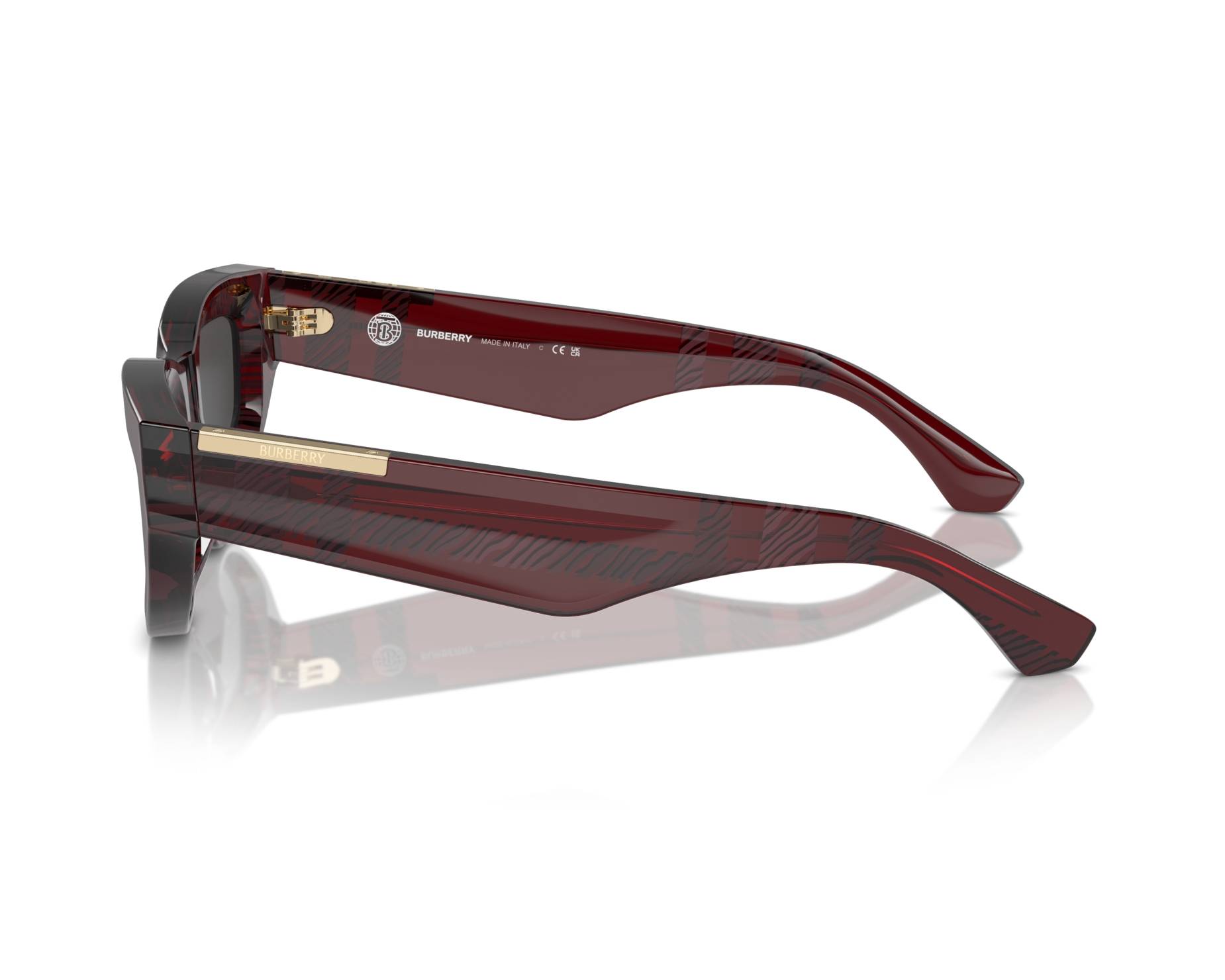 Burberry BE4425U 411587 55-19 rot  otra vista