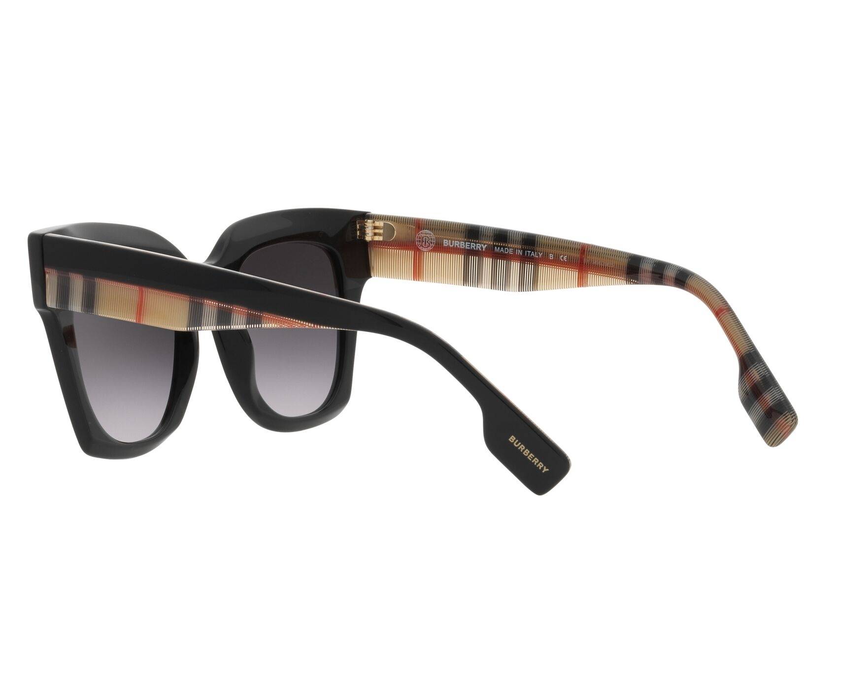Burberry BE4364 39428G 49-21 Black  Vista de 360 grados 5