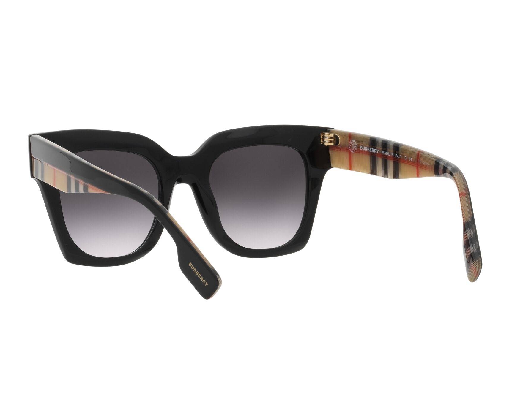 Burberry BE4364 39428G 49-21 Black  Vista de 360 grados 6