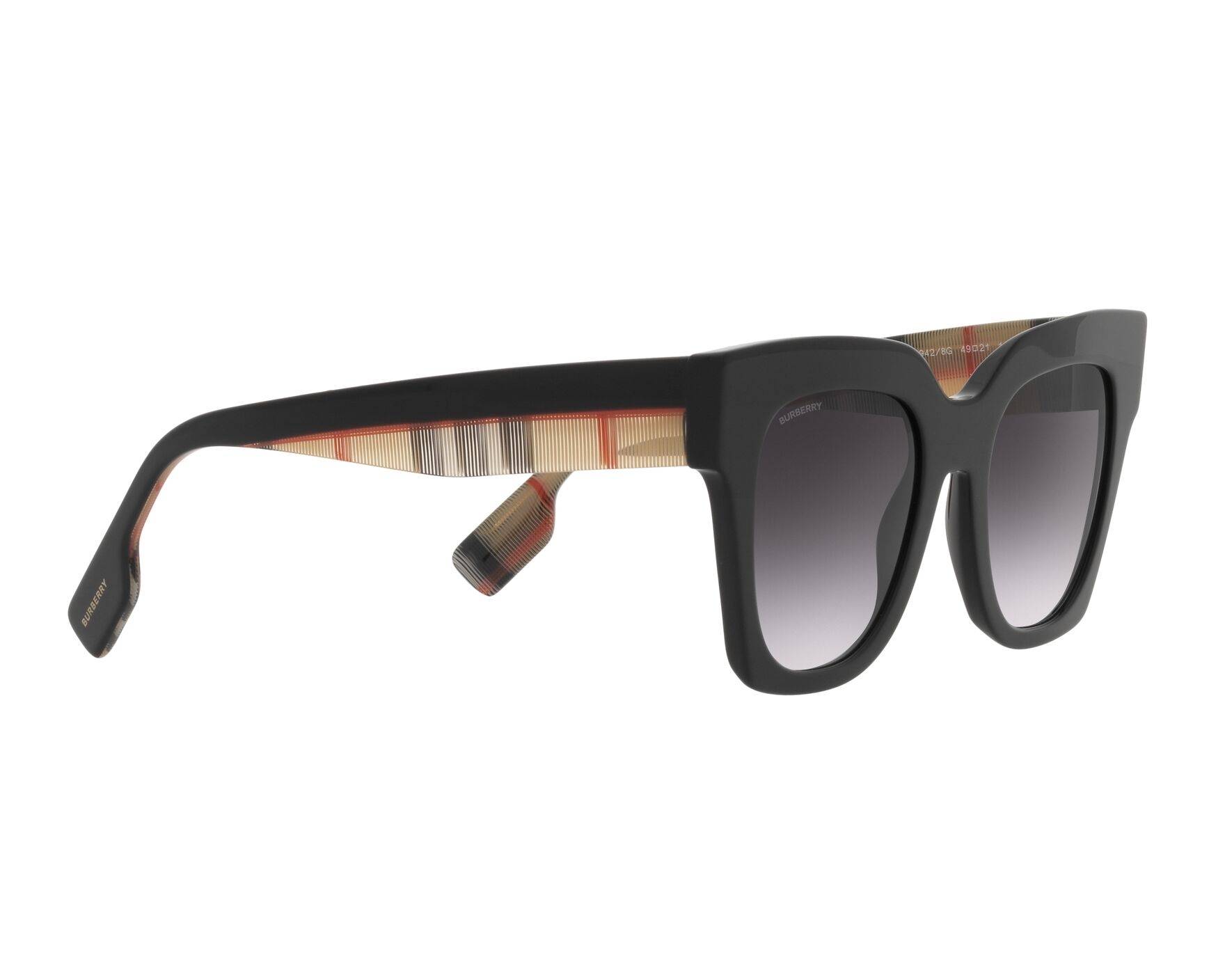 Burberry BE4364 39428G 49-21 Black  Vista de 360 grados 11