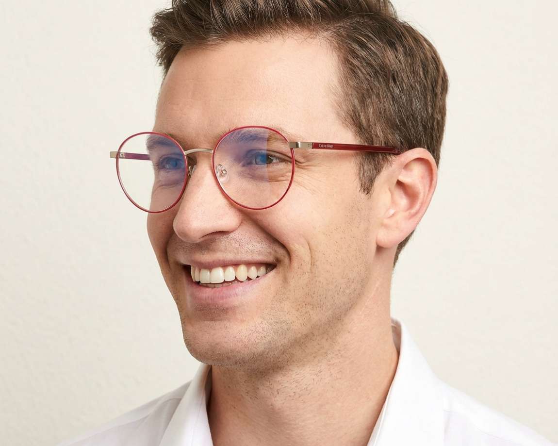 Calvin Klein CK-23106 601 49-20 Red Gold Vista de 360 grados 10