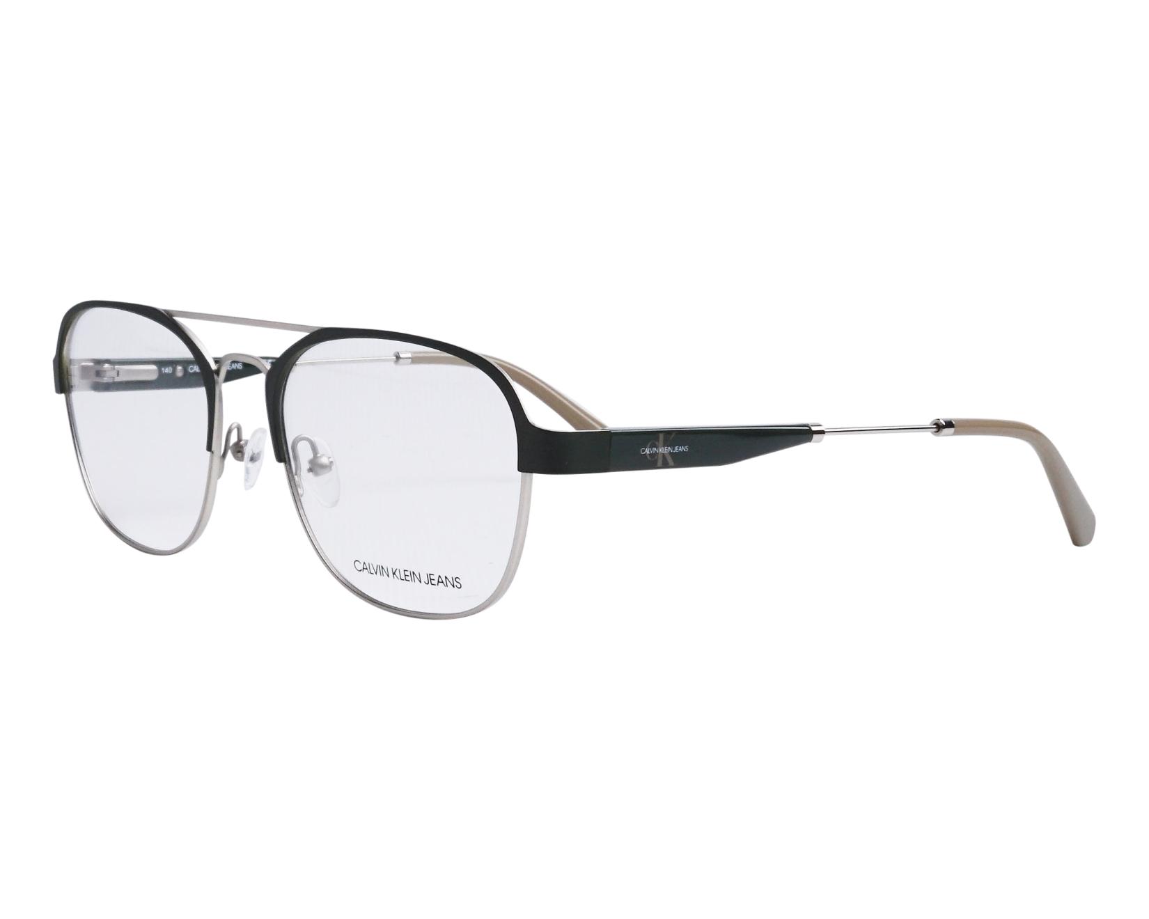 Calvin Klein CKJ-18102 310 54-18 Vert cactus Or vista de perfil