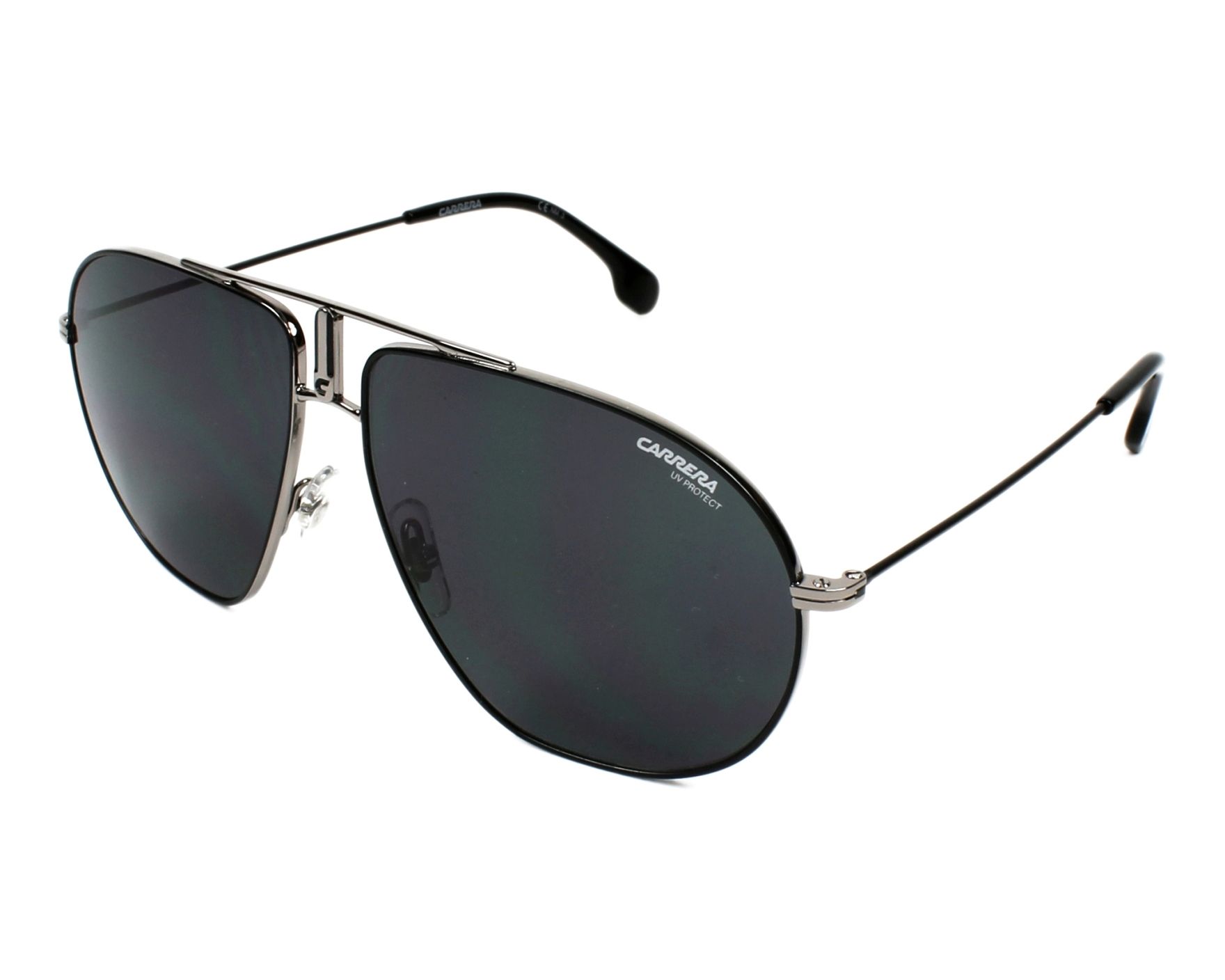 Carrera BOUND TI7/IR - Plata Negro vista de perfil