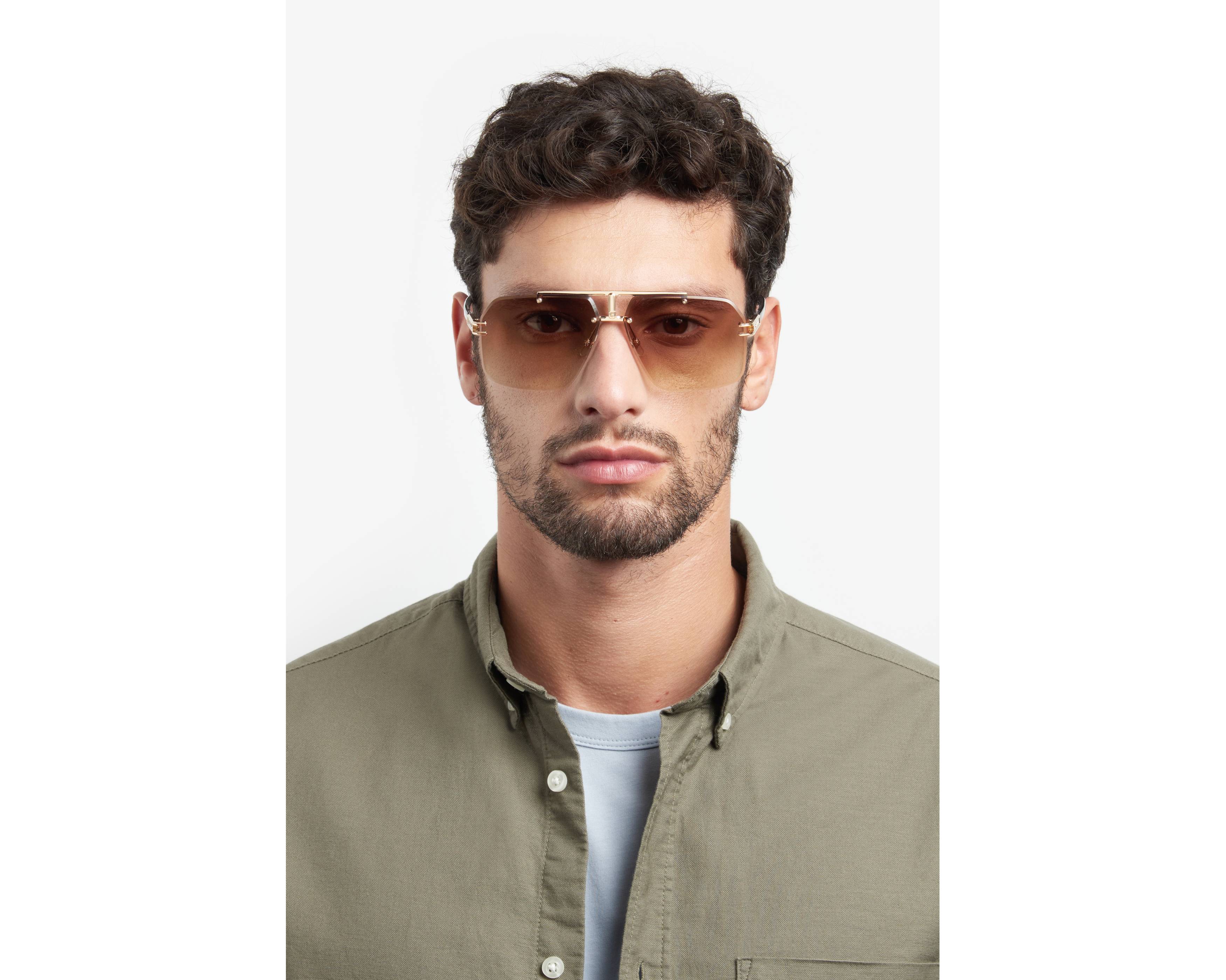 Carrera CARRERA-1054-S 2M2/86 63-12 schwarz gold Vista de 360 grados 7