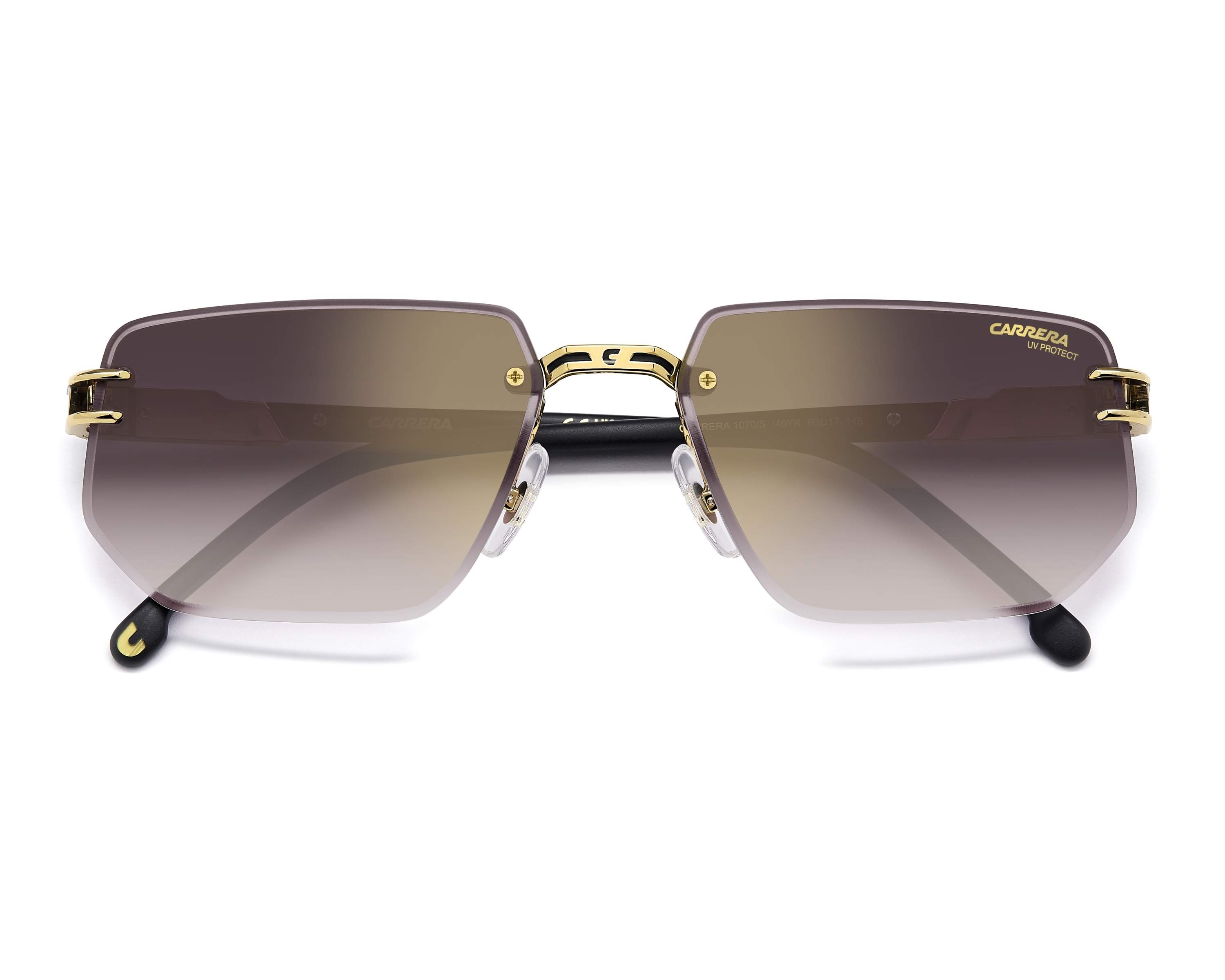 Carrera CARRERA-1070-S I46/YK 60-17 Negra Oro Vista de 360 grados 4