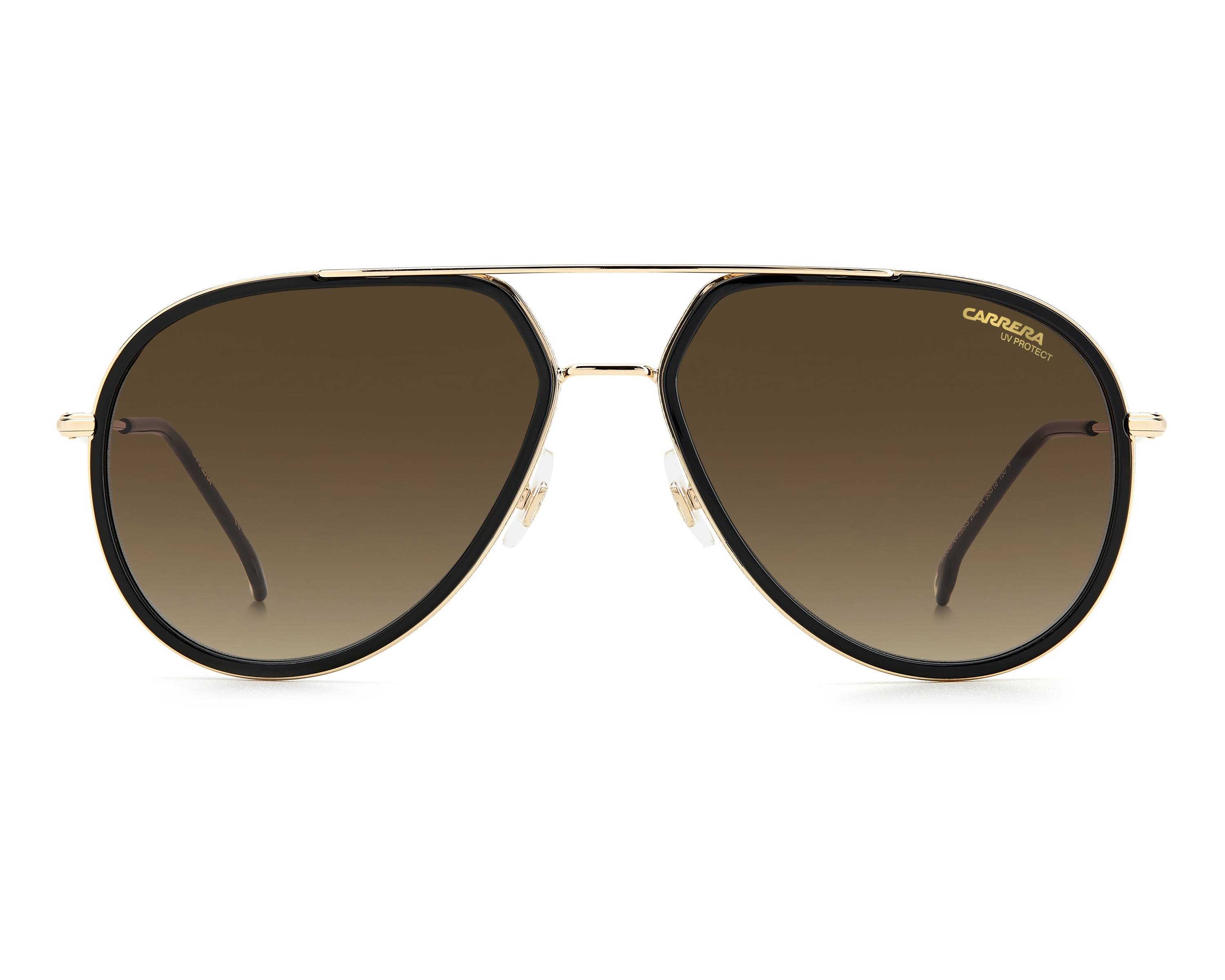 Occhiali Da Vista Uomo Carrera 345 2M2 Nero Oro - Forma Soft Square