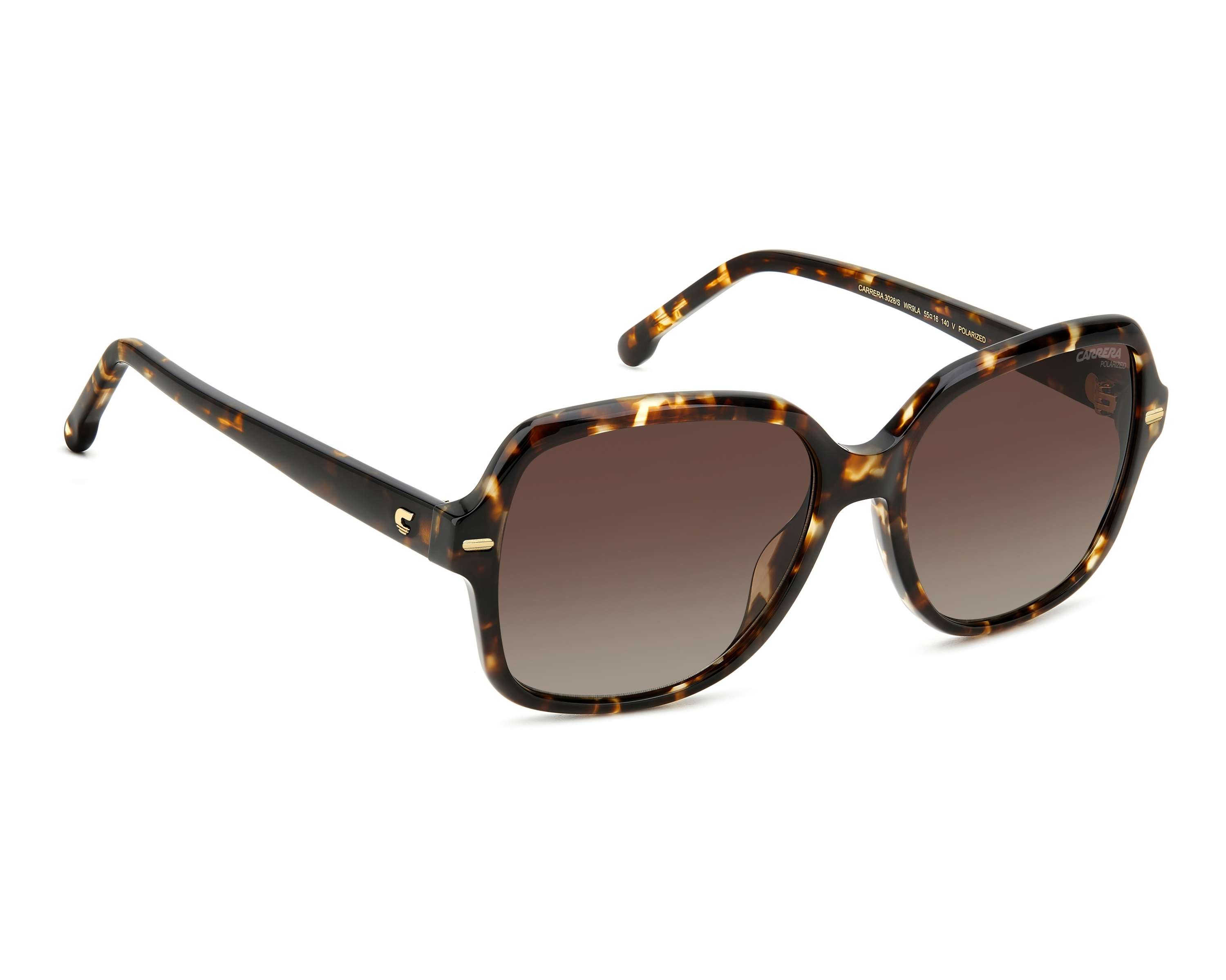 Carrera CARRERA-3028-S WR9/LA - Havana Oro Vista de 360 grados 2
