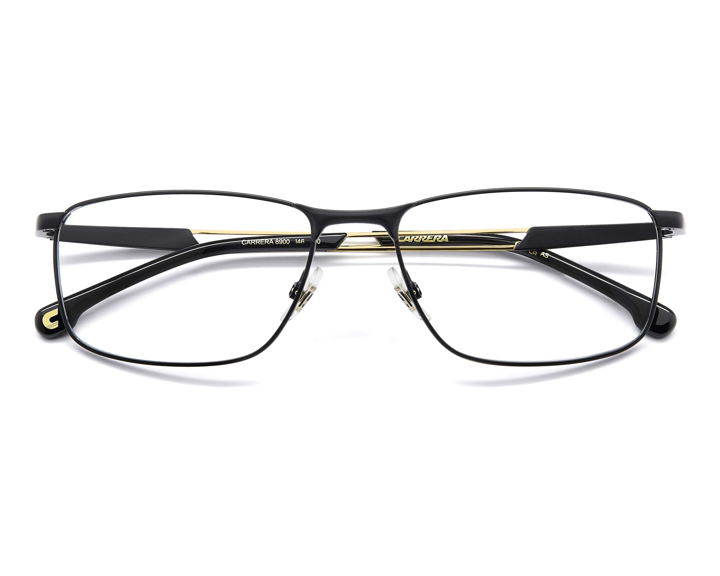 Carrera CARRERA-8900 I46 55-17 Negra Oro Vista de 360 grados 4