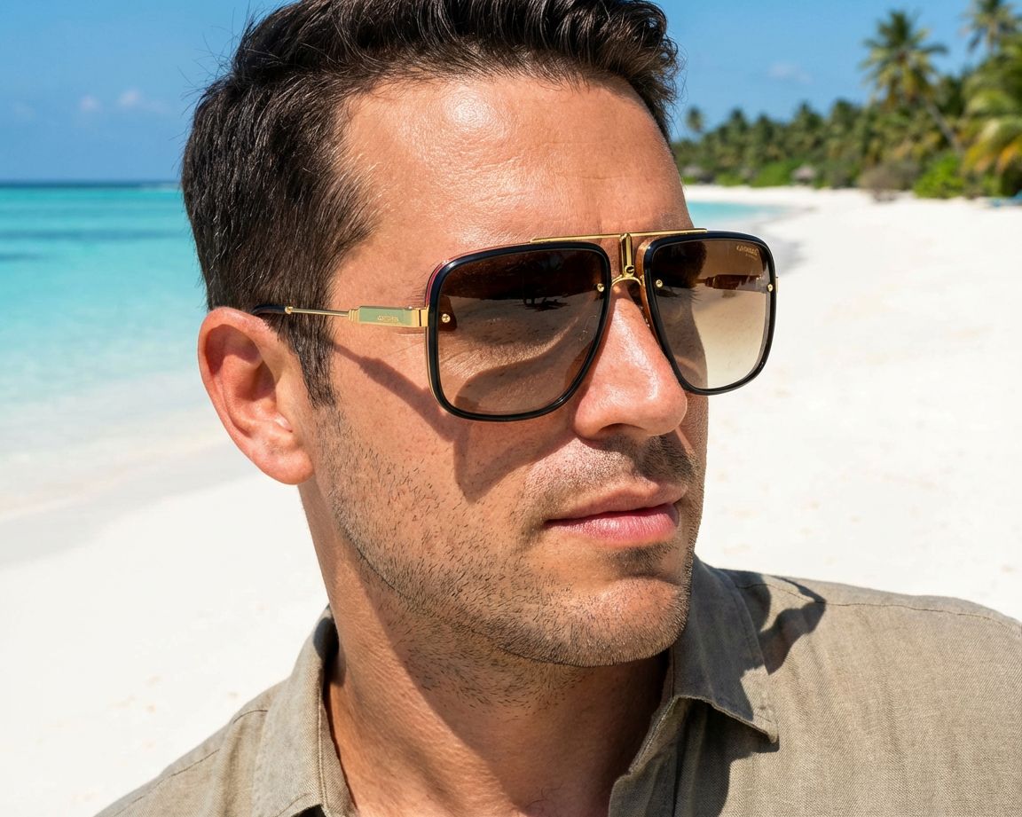 Carrera GLORY-II 00186 59-18 schwarz gold Vista de 360 grados 5