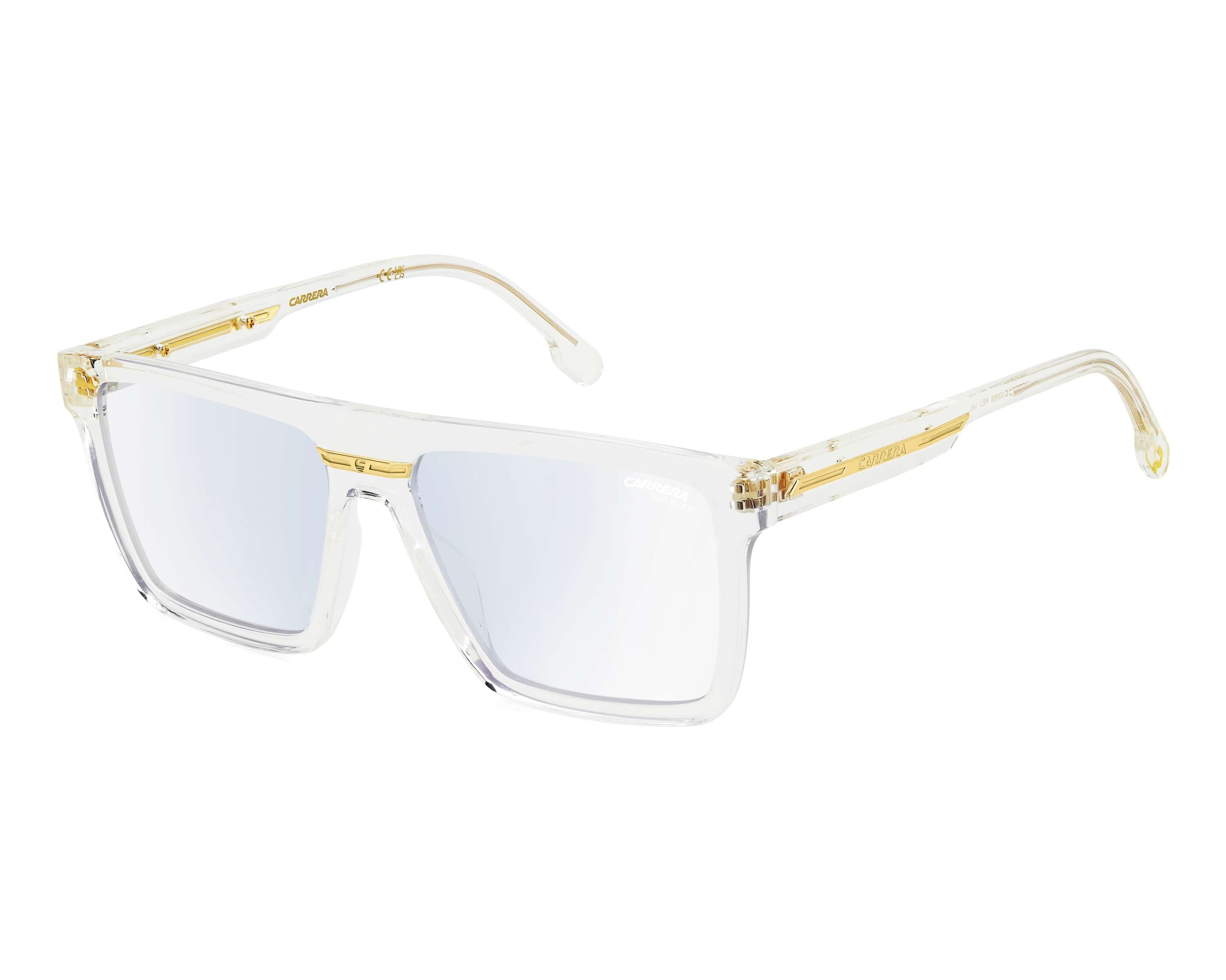 Monture De Lunettes Vintage CARRERA 5348 Vario - Style Aviateur Couleur Or - Pour Homme - Occasion
