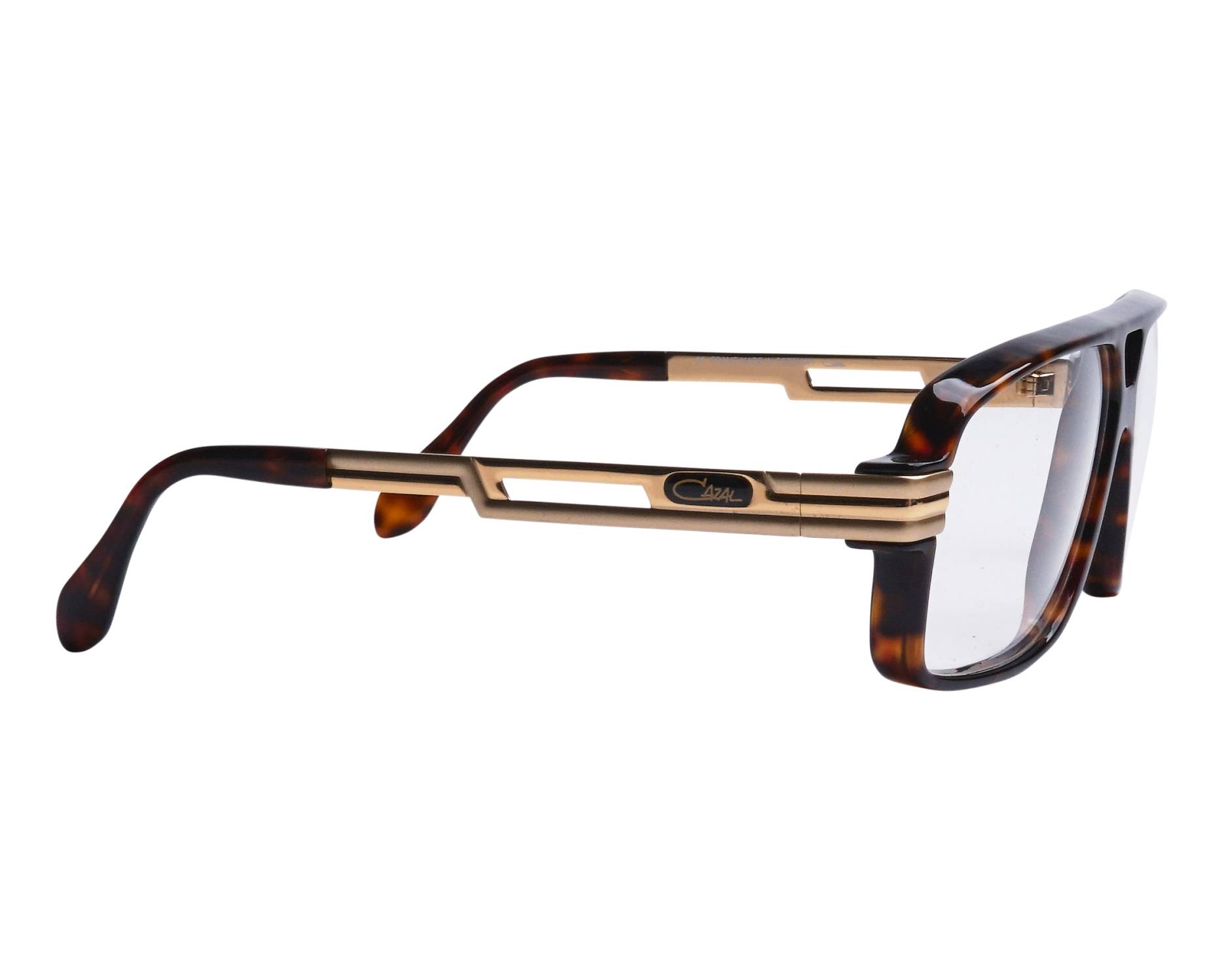 Cazal 6023 003 60-11 Havana Gold vista lateral
