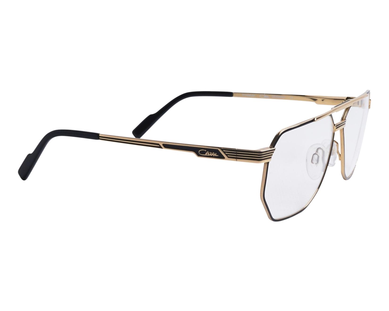 Cazal 7108 001 59-12 Negra Oro vista lateral