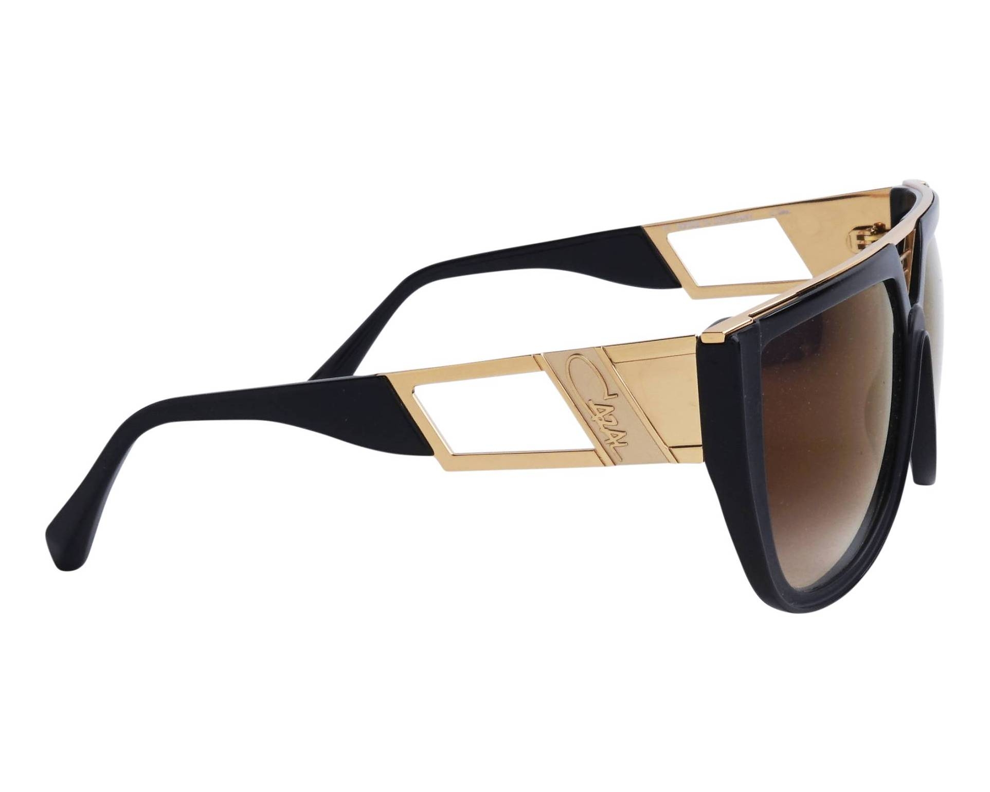 Cazal 8511 001 59-11 Negra Oro vista lateral