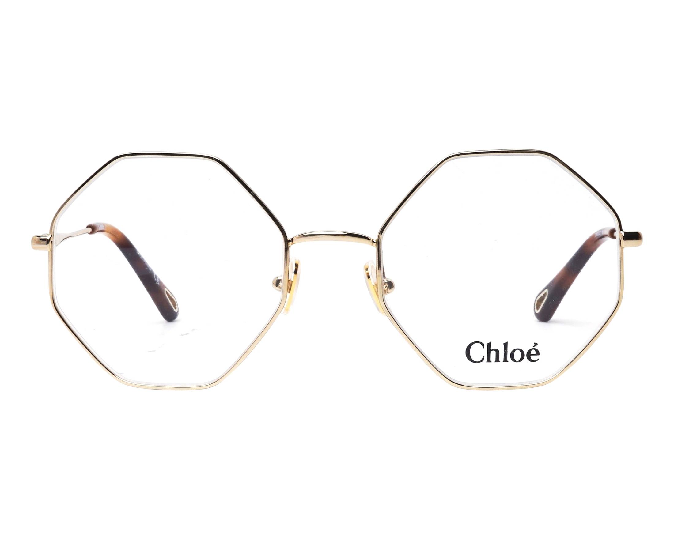 Chloe CH0022O 004 - Gold Havana vista de frente