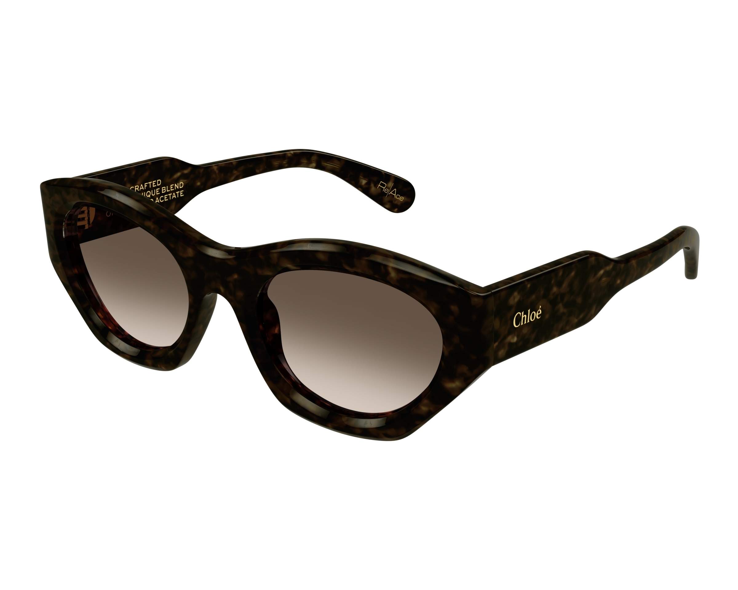 Chloe CH0220S 002 - Havana  vista de perfil