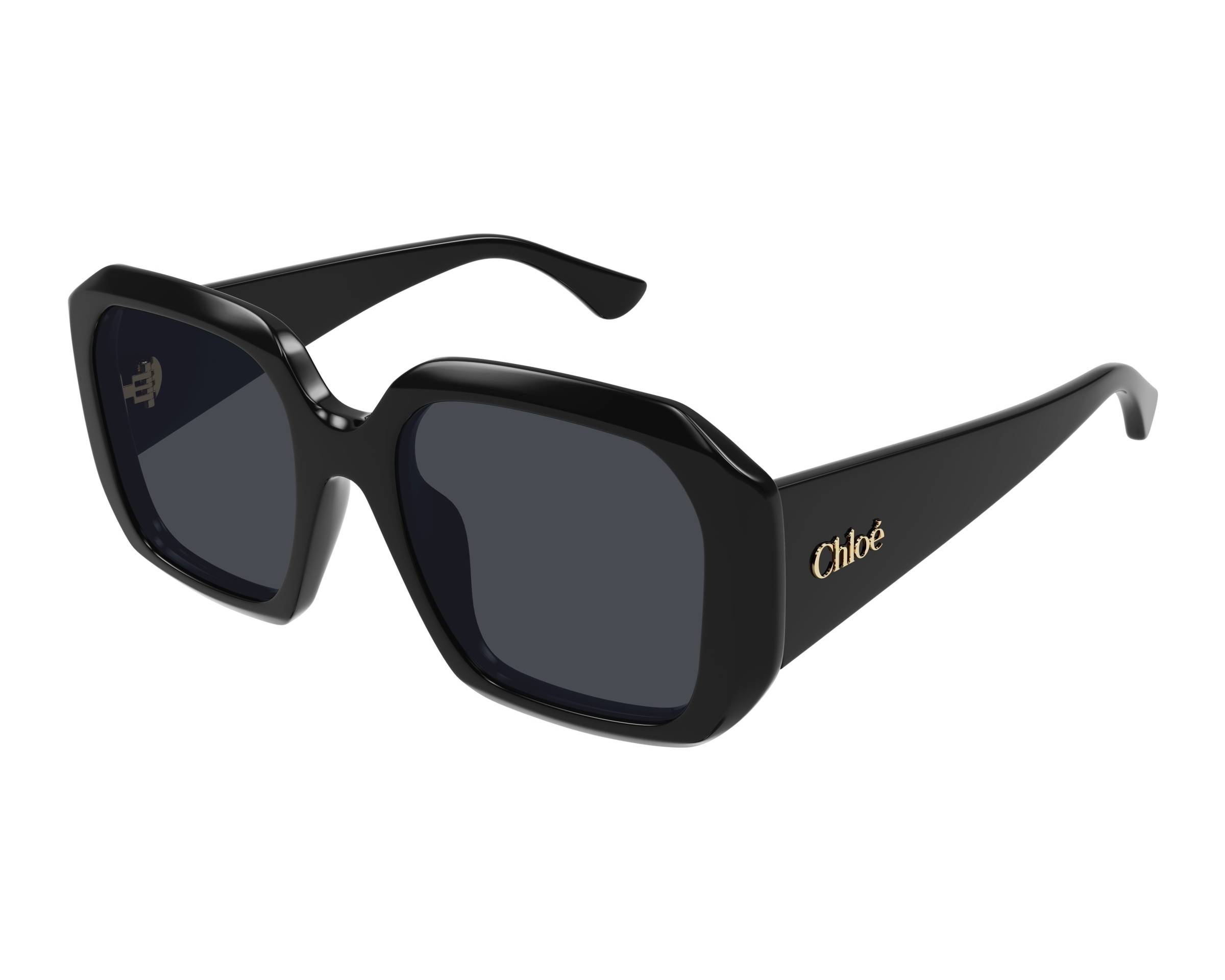 Chloe CH0300S 001 54-20 Negra  vista de frente