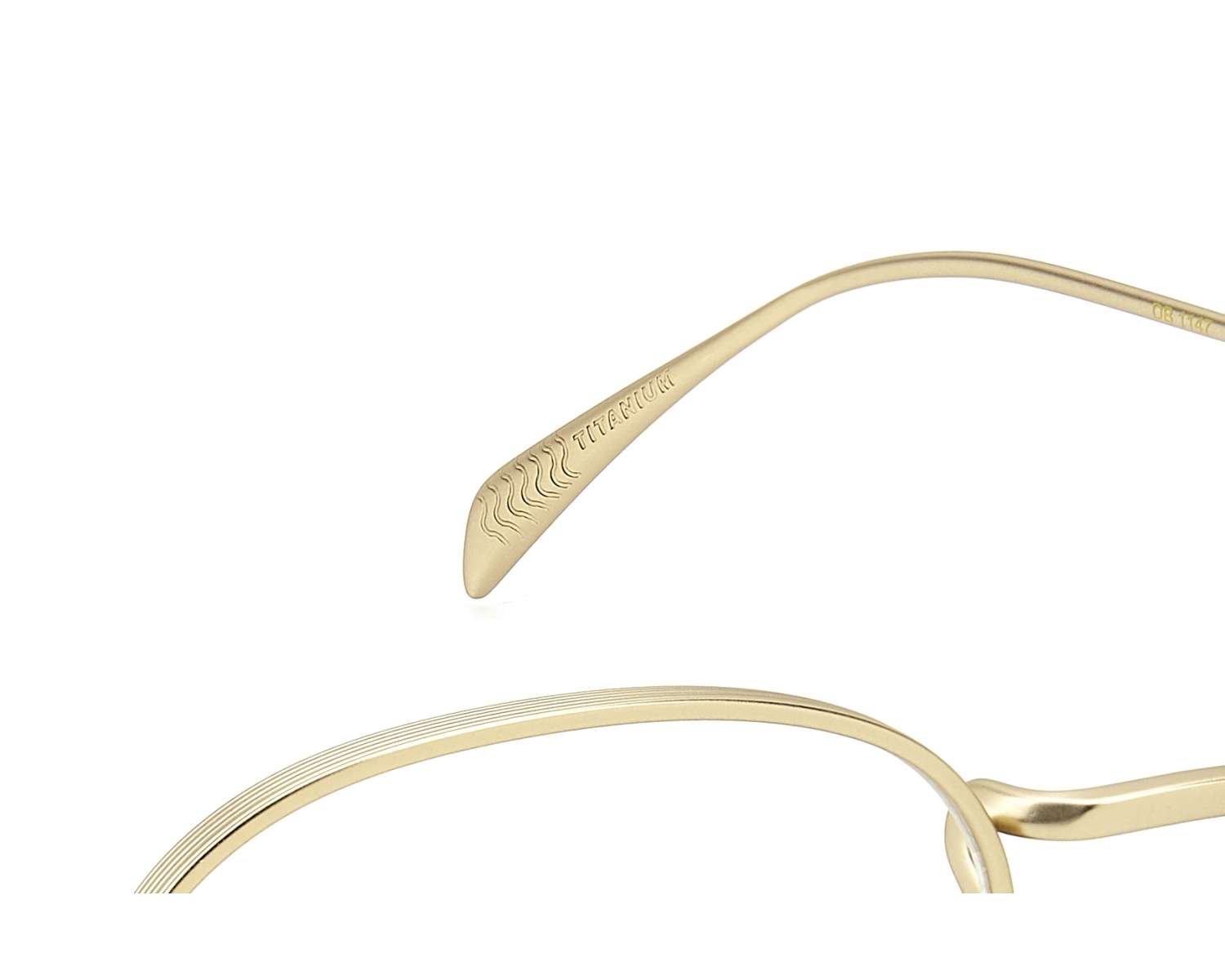 Lunettes De Vue David Beckham DB 1104 - Couleur Matte Gold, Calibre 52/20/150 - Neuf Avec étiquettes
