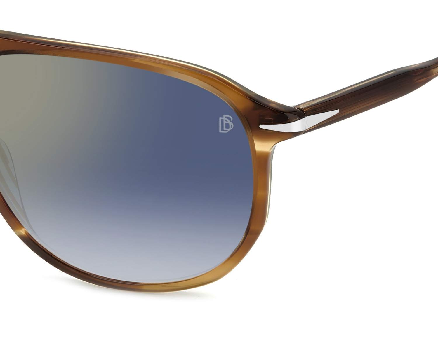 David Beckham DB-1159-S EX4/2A 58-15 Marrón   Vista de 360 grados 1