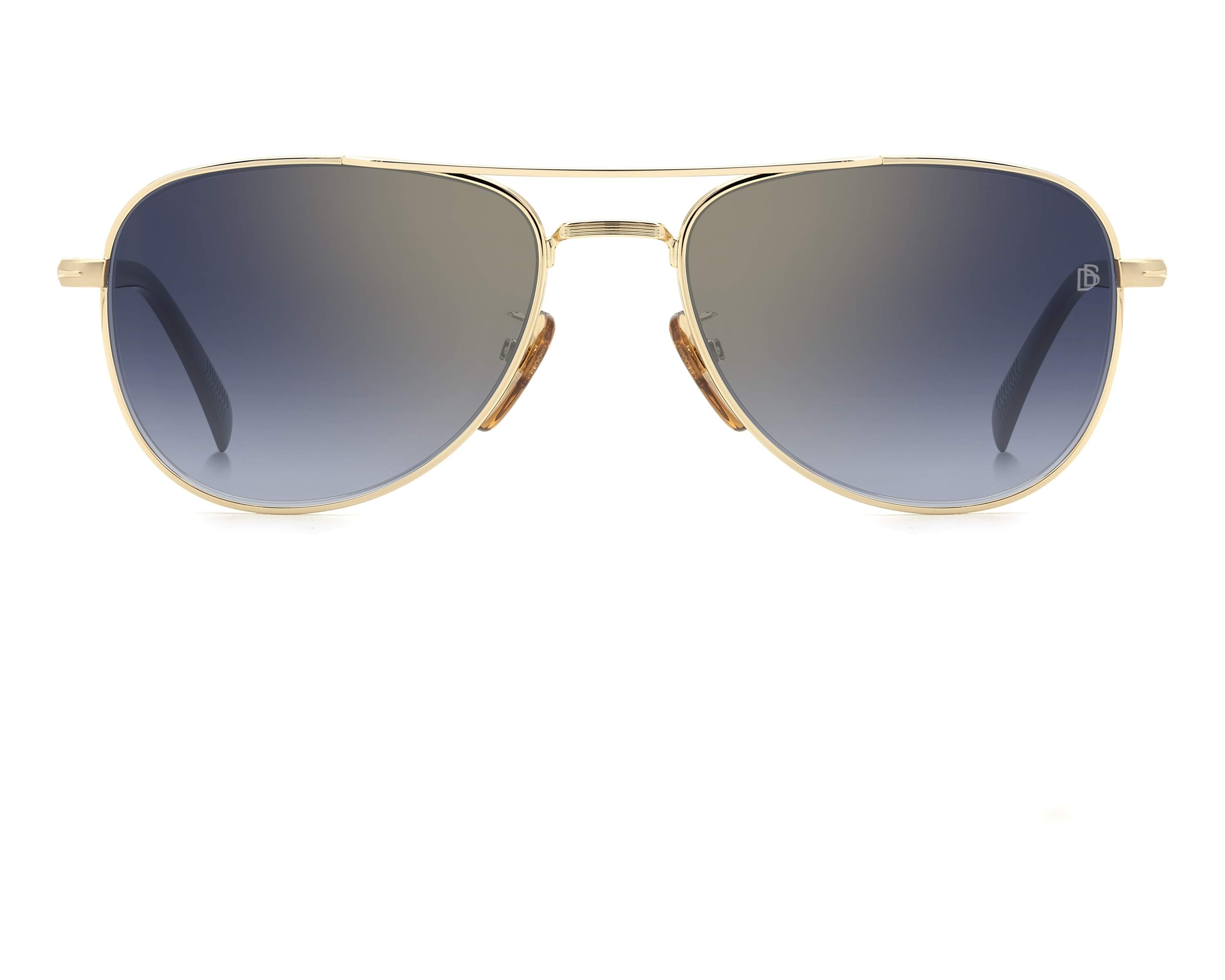 David Beckham DB-1175-S RHL/1V 56-18 Gold Black Vista de 360 grados 1