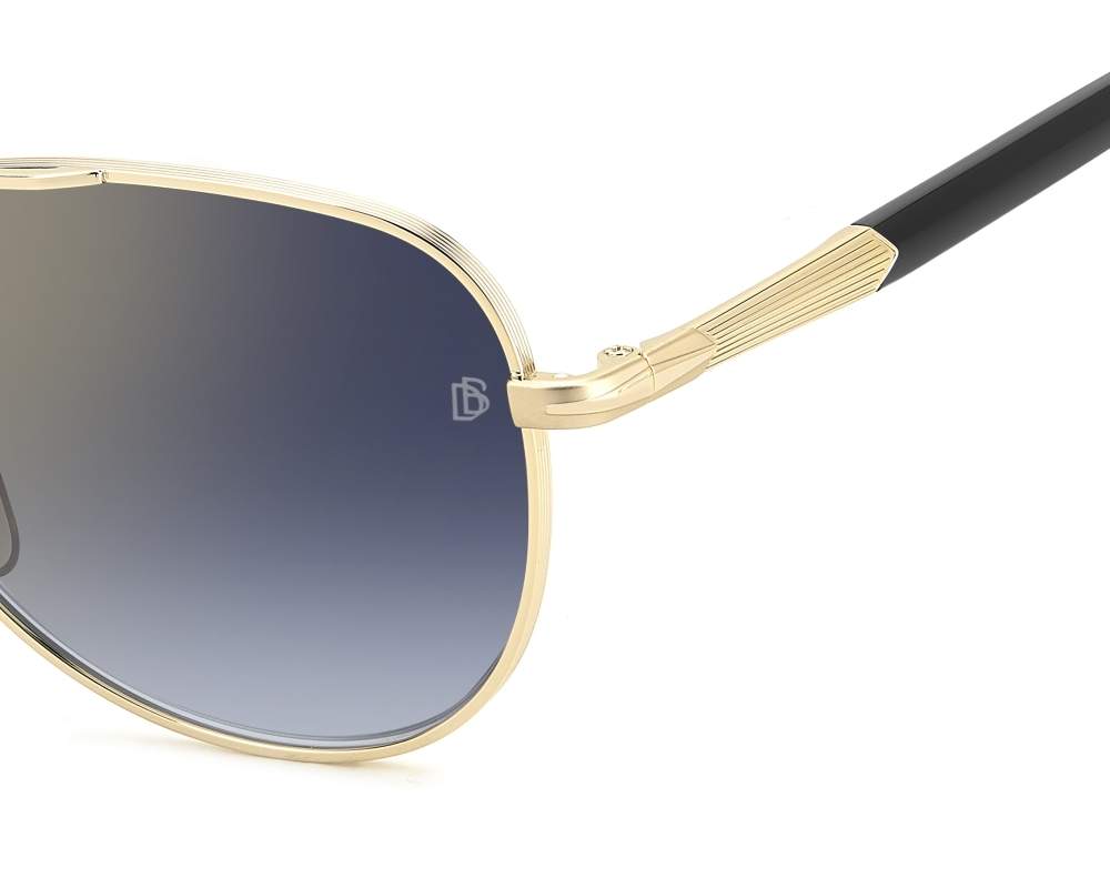 David Beckham DB-1175-S RHL/1V 56-18 Gold Black Vista de 360 grados 4