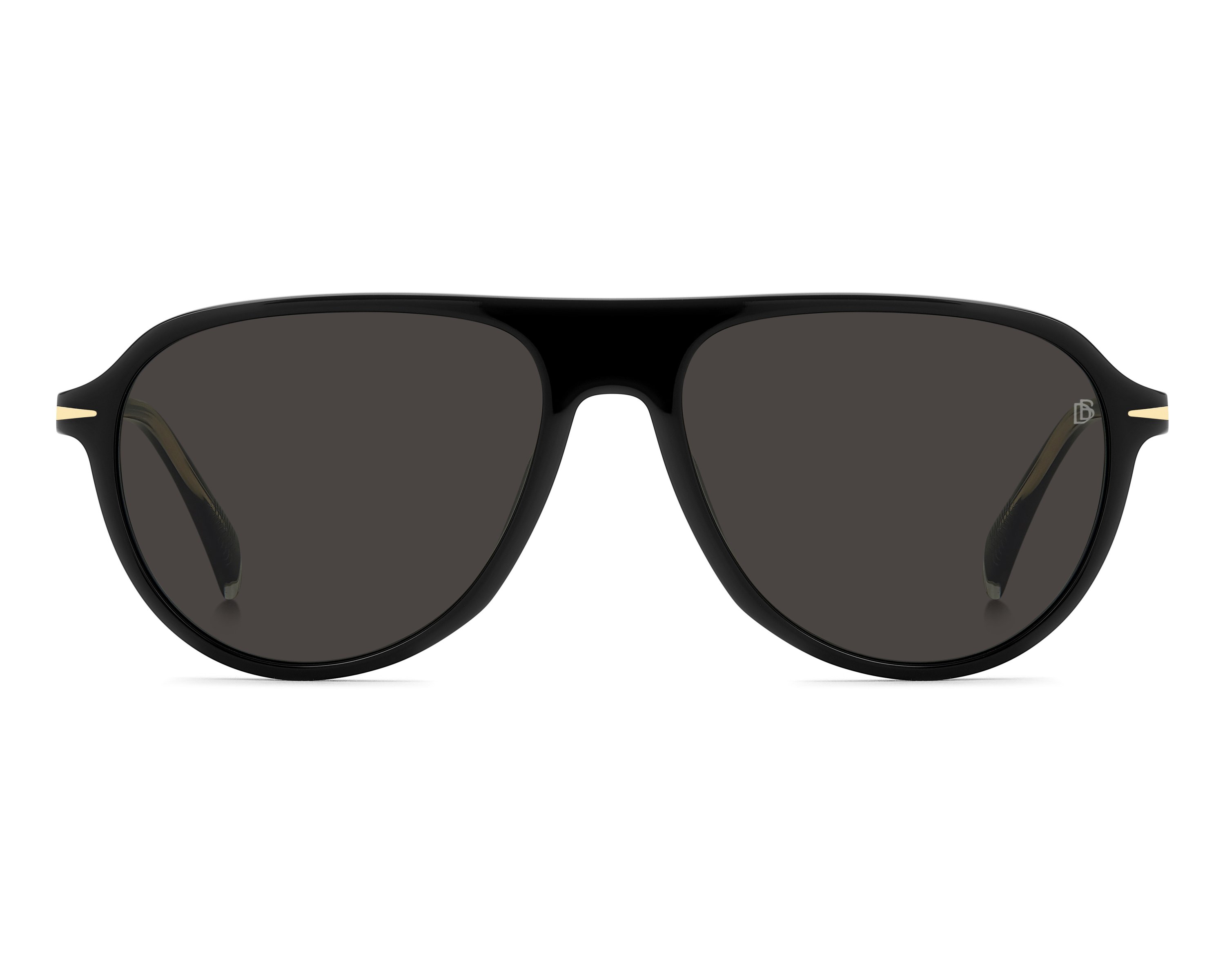 David Beckham DB-1200-S 807/IR 55-16 Negra  vista lateral