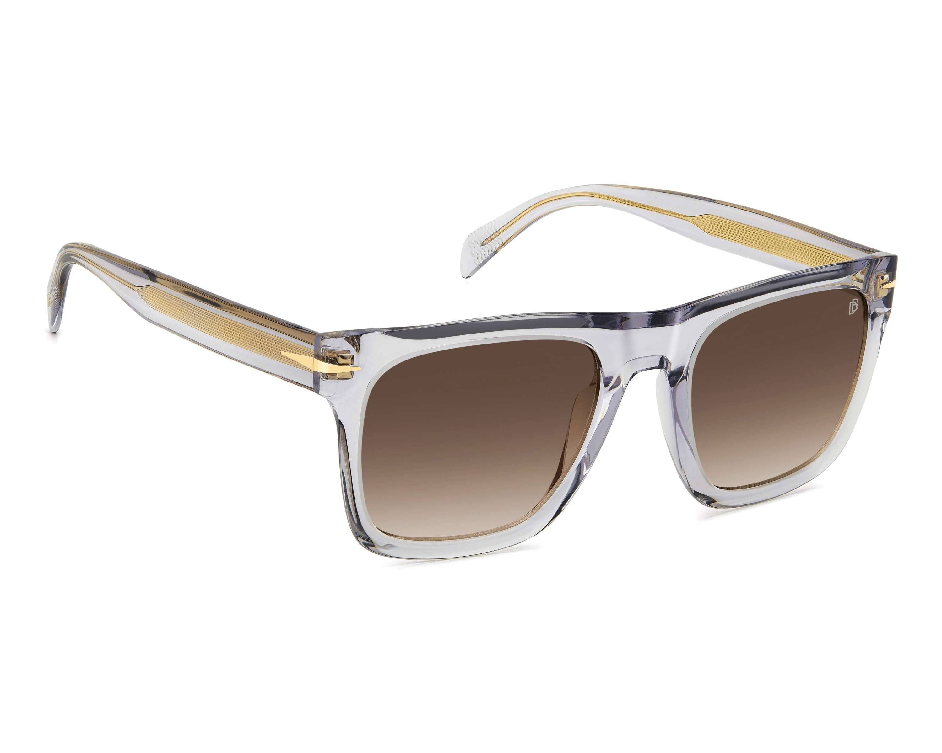 David Beckham DB-7000-S-FLAT 63M/HA 54-22 Gris  Vista de 360 grados 2