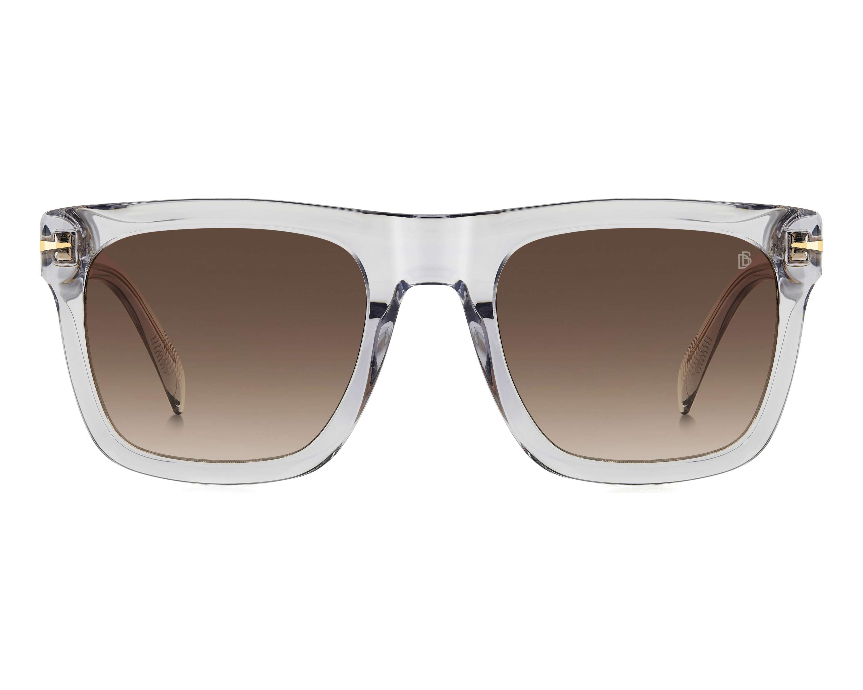 David Beckham DB-7000-S-FLAT 63M/HA 54-22 Gris  Vista de 360 grados 3