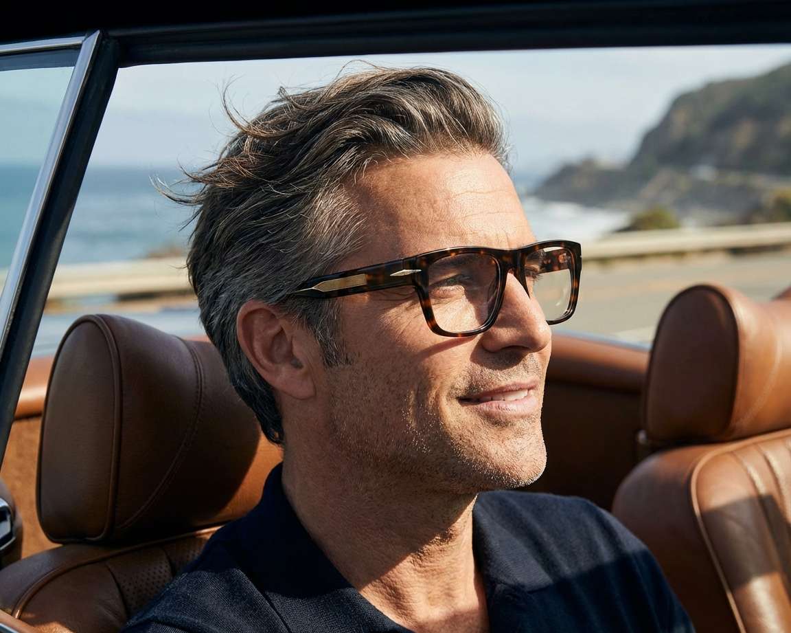 David Beckham DB-7020-BOLD 086 51-19 Havana  Vista de 360 grados 5