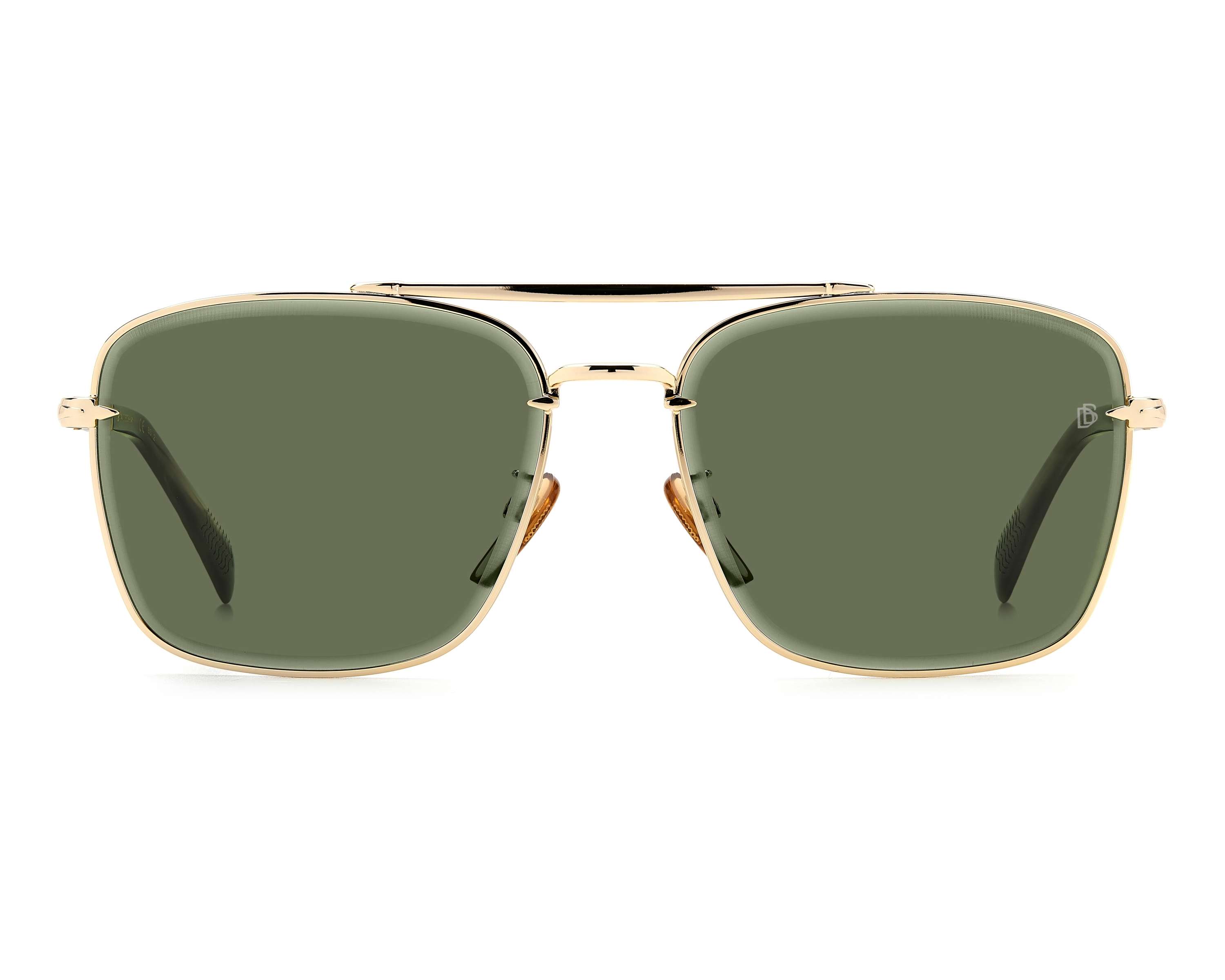 David Beckham DB-7093-G-S J5G-QT 60-17 gold grau vista lateral