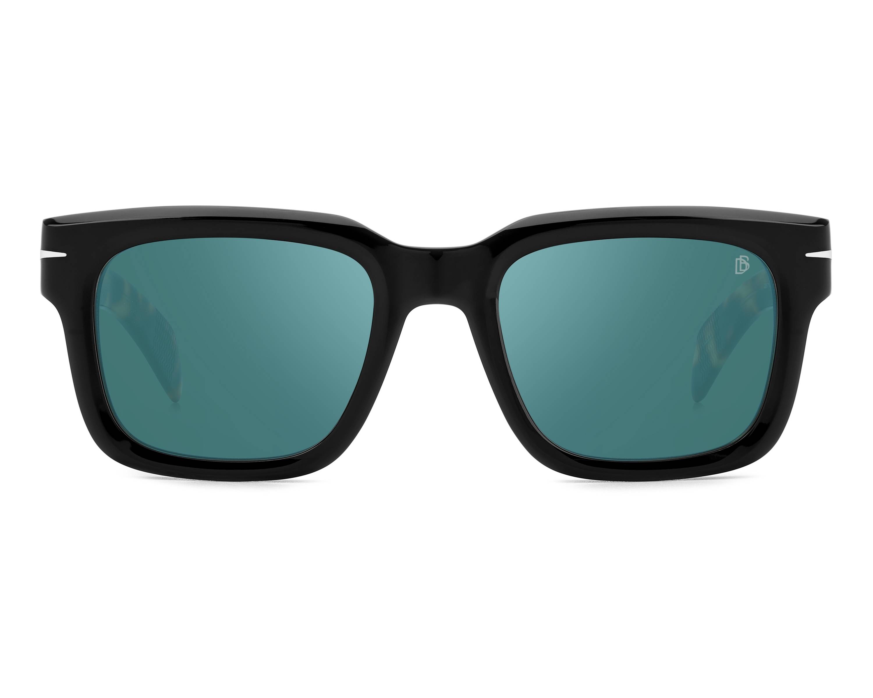 David Beckham DB-7100-S WR7/MT - Negra Blanco vista lateral