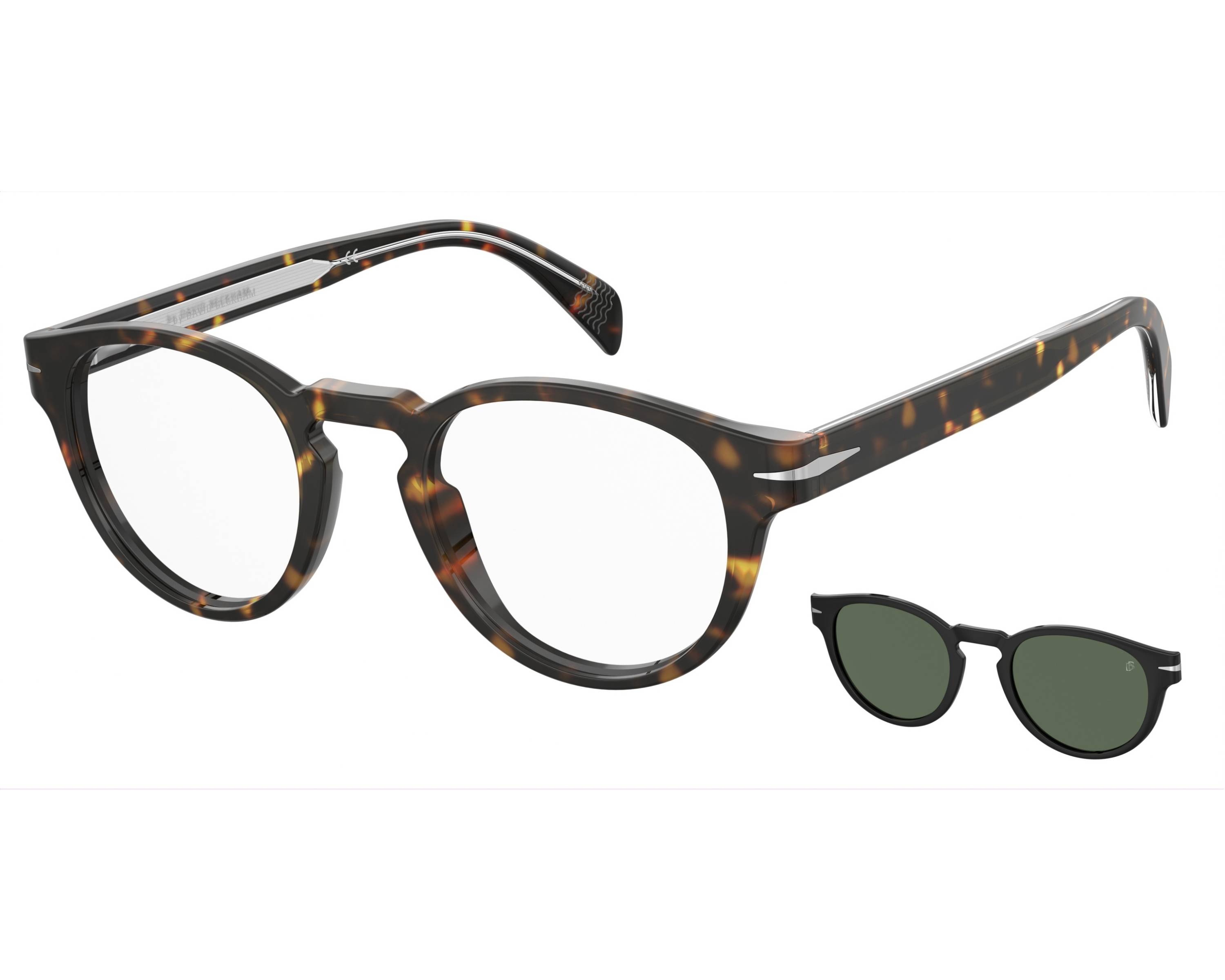 David Beckham DB-7104-CS 086/UC 49-21 Havane  Vista de 360 grados 4