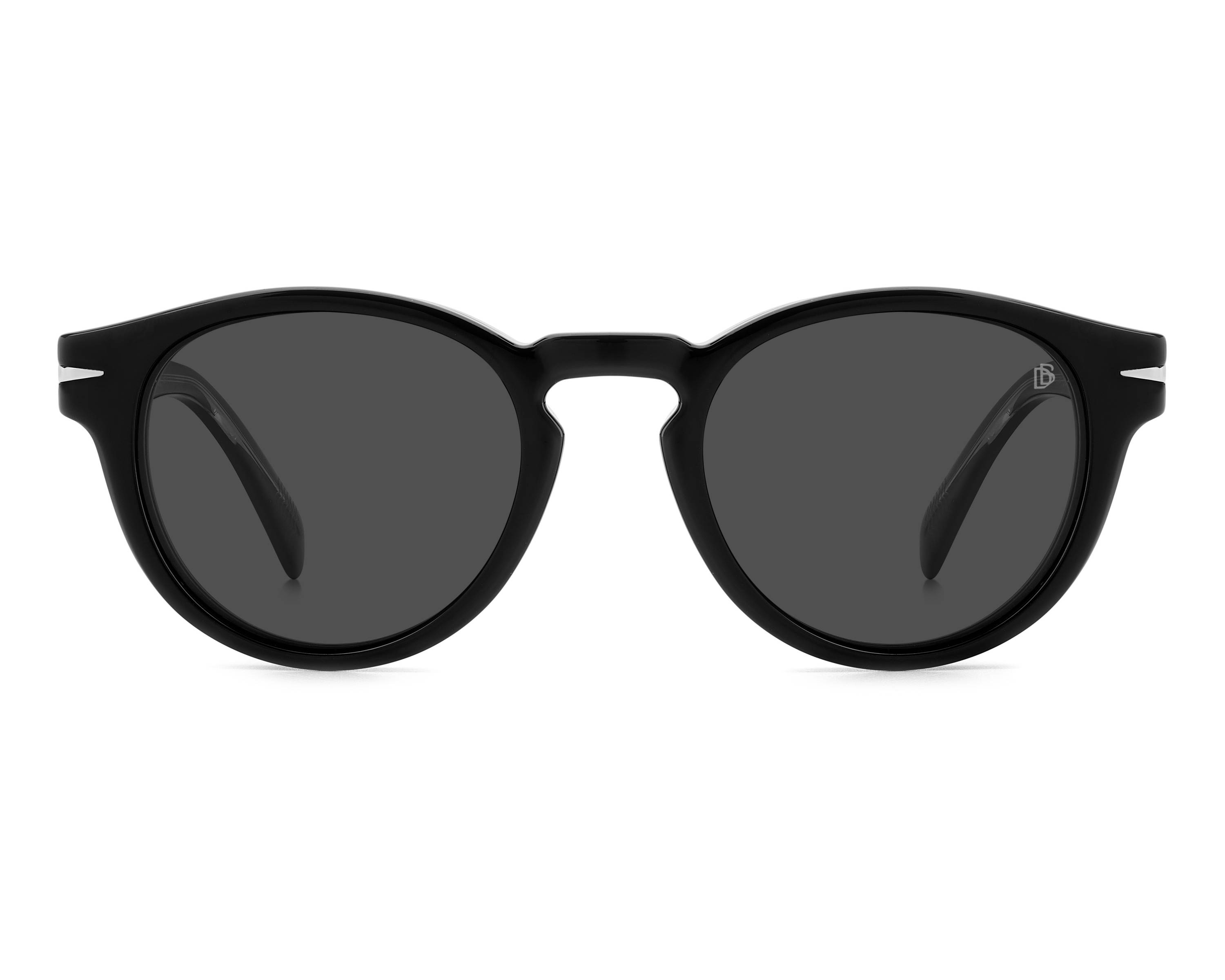 David Beckham DB-7104-CS 807/M9 49-21 Black  Vista de 360 grados 3
