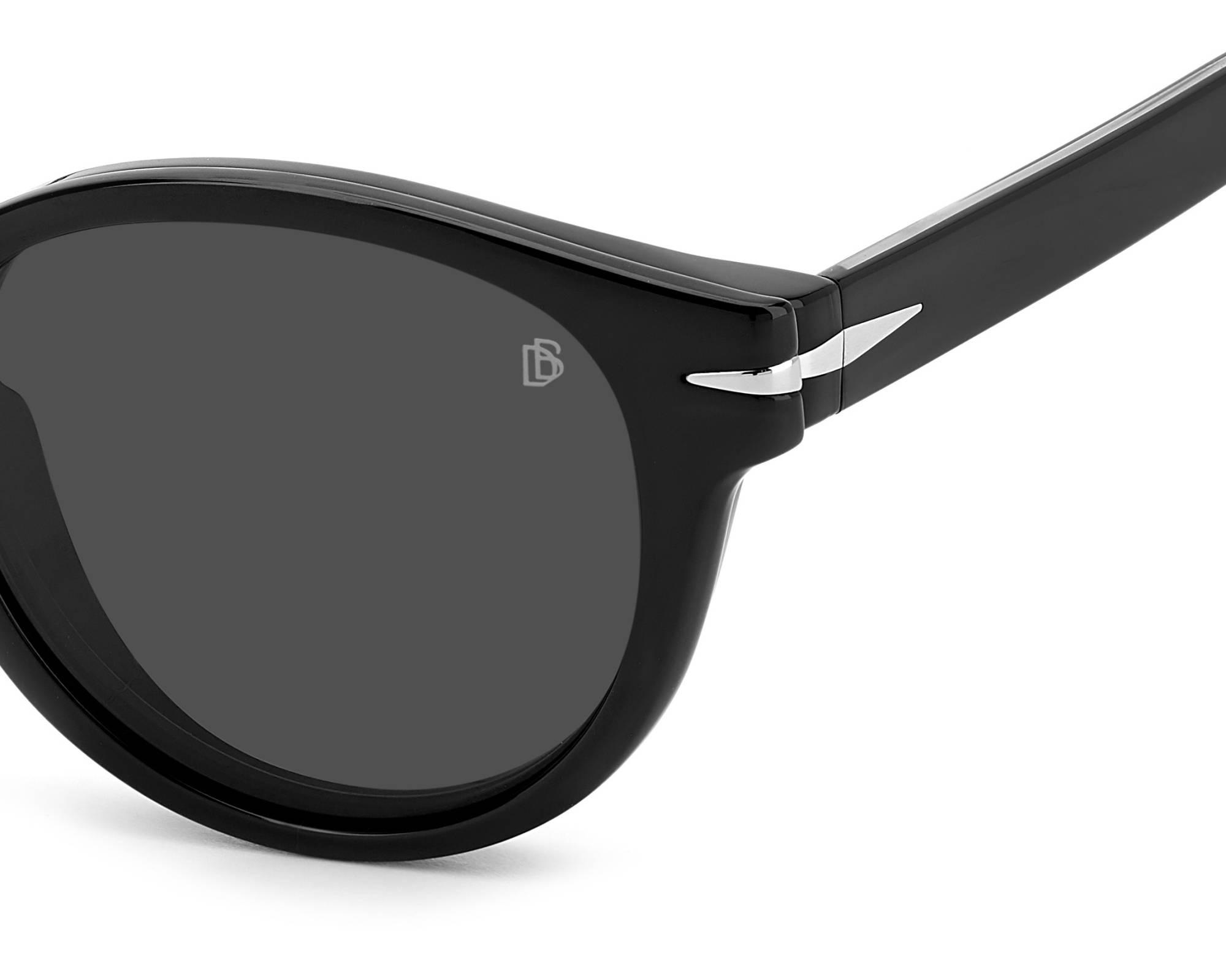 David Beckham DB-7104-CS 807/M9 49-21 Black  Vista de 360 grados 5
