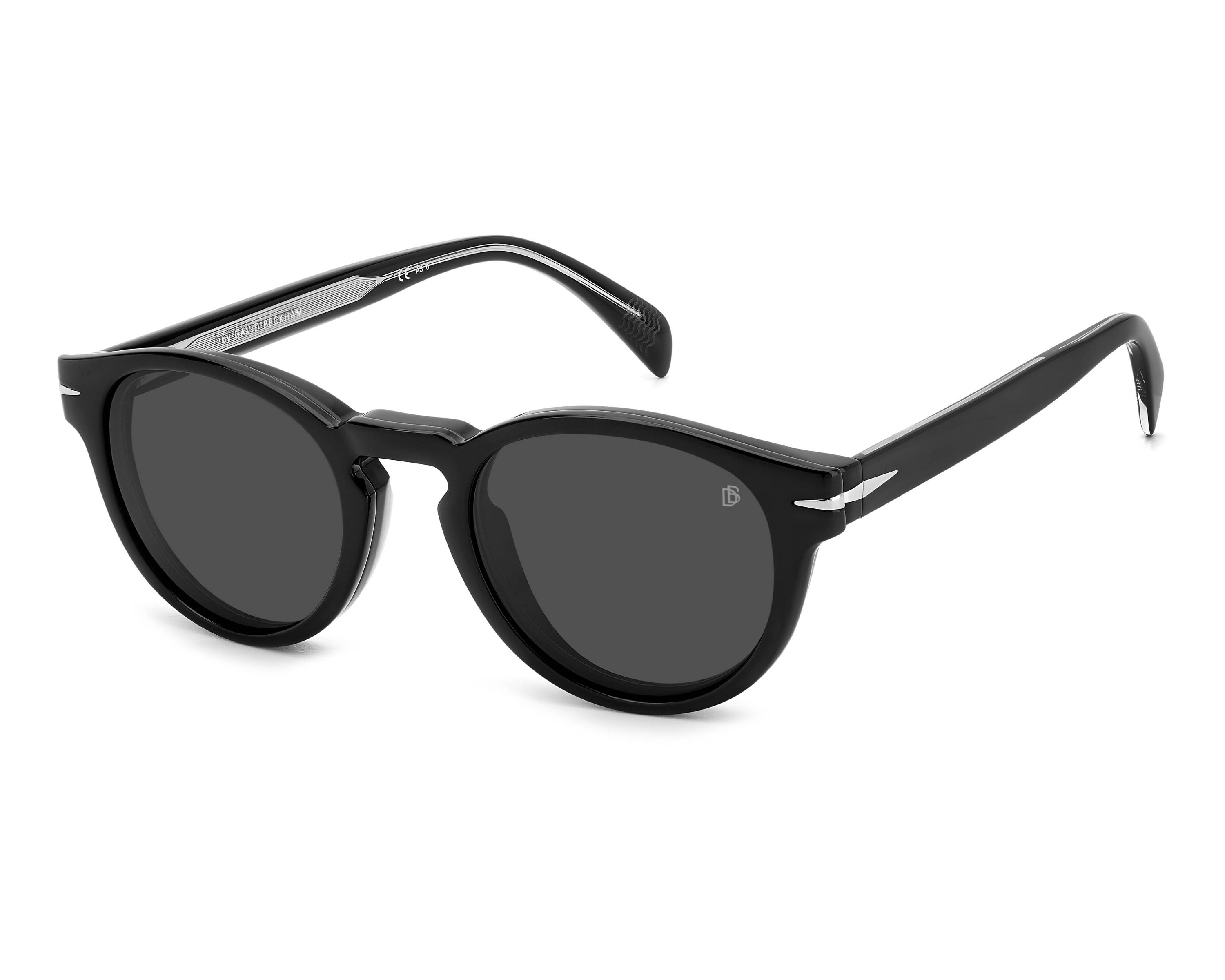 David Beckham DB-7104-CS 807/M9 49-21 Black  Vista de 360 grados 6