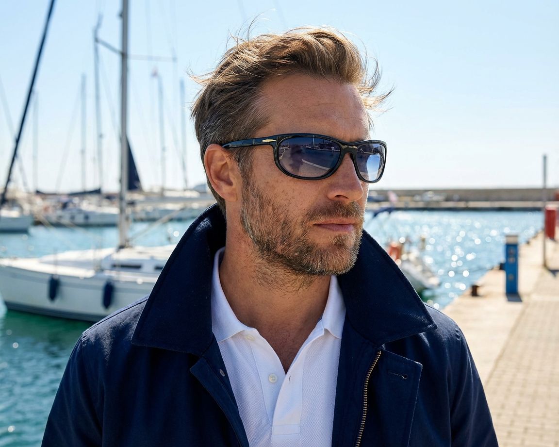 David Beckham DB-7117-S 807/08 64-18 Negra  Vista de 360 grados 6