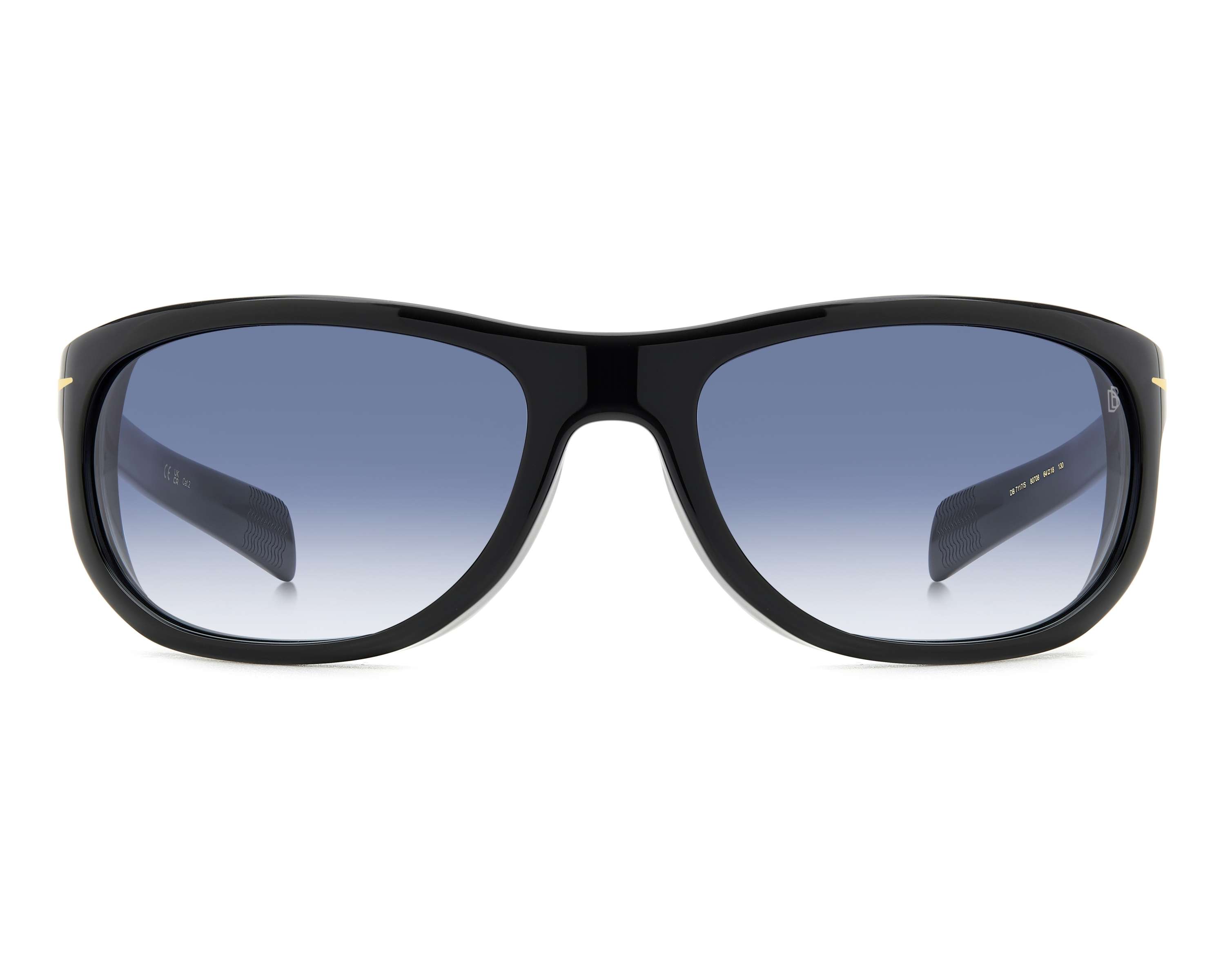 David Beckham DB-7117-S 807/08 64-18 Negra  Vista de 360 grados 3