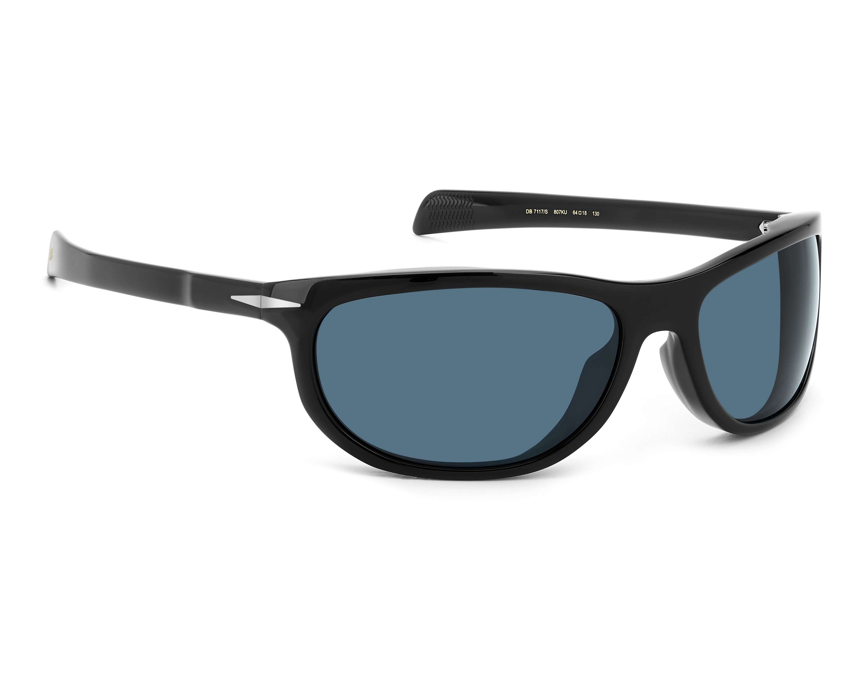 David Beckham DB-7117-S 807/KU 64-18 Negra  Vista de 360 grados 2