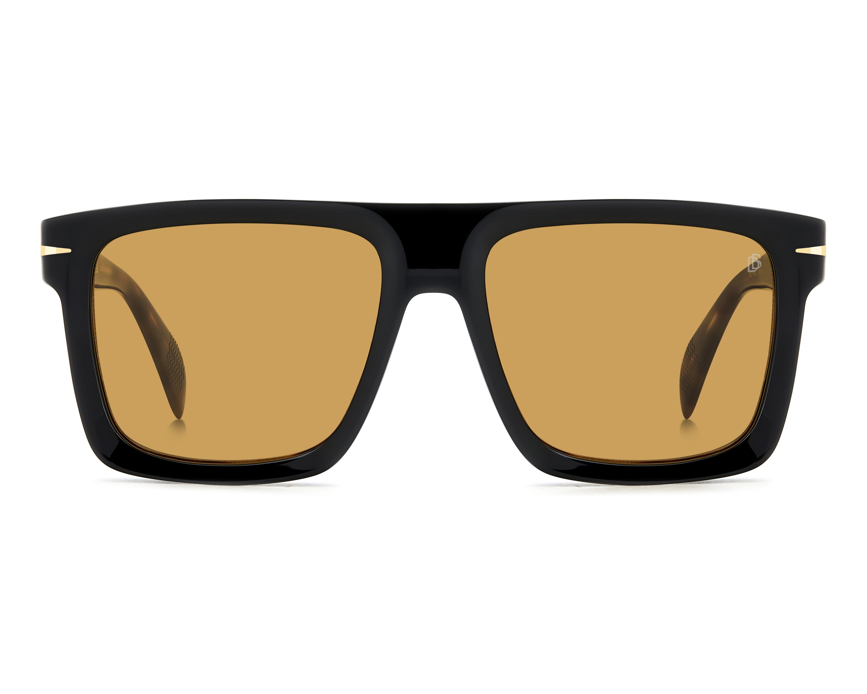 David Beckham DB-7134-S WR7/VS 56-18 Black Havana Vista de 360 grados 3