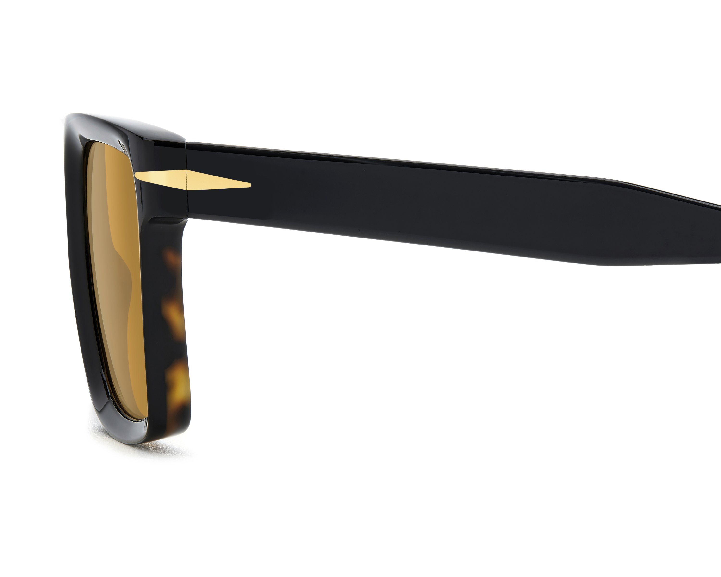 David Beckham DB-7134-S WR7/VS 56-18 Black Havana Vista de 360 grados 5