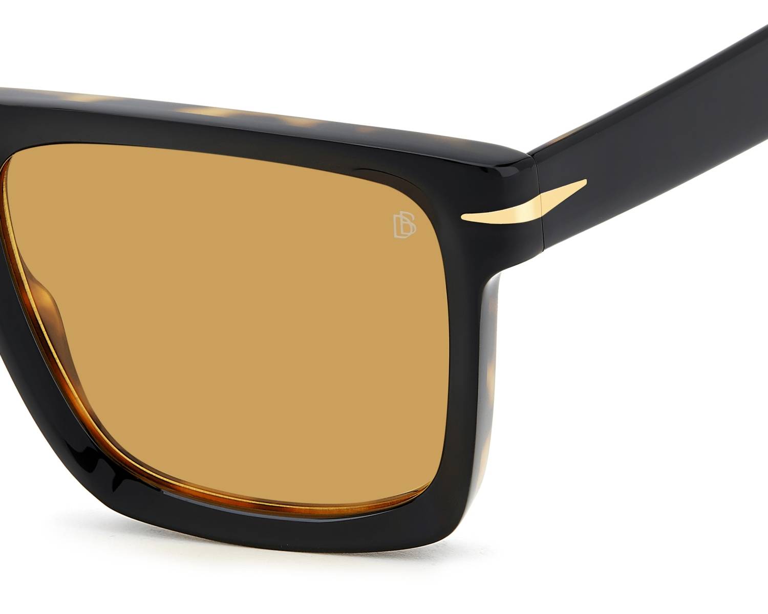 David Beckham DB-7134-S WR7/VS 56-18 Black Havana Vista de 360 grados 6