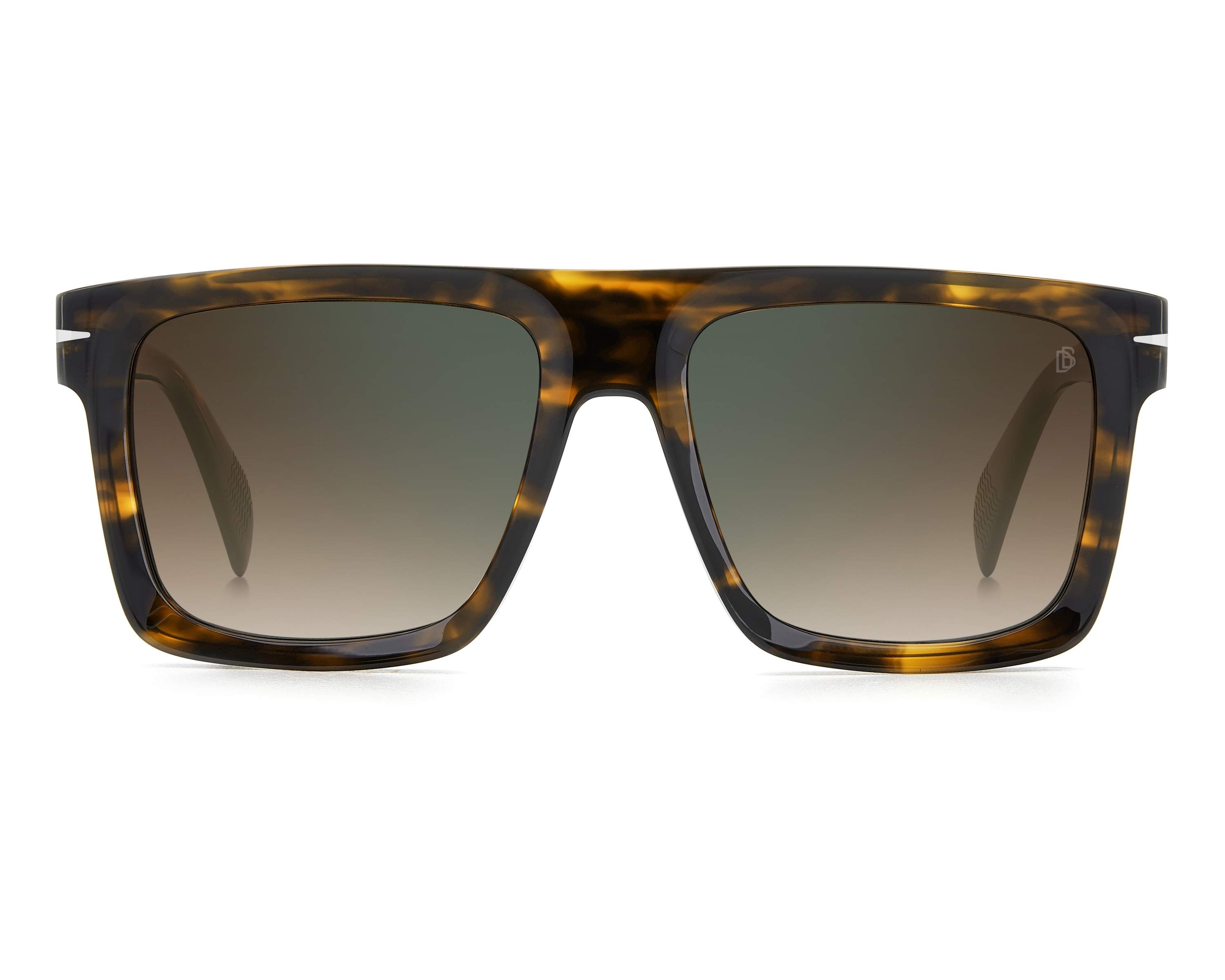 David Beckham DB-7134-S WR9/QY 56-18 Havane Or Vista de 360 grados 3